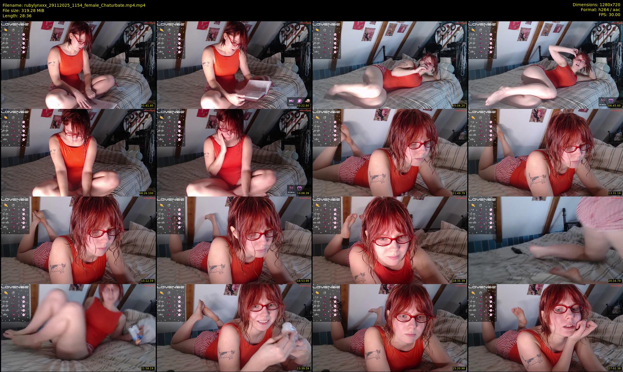 rubylynxxx — 29 minute Chaturbate female cam show recording, 720p, Nov 29, 2025