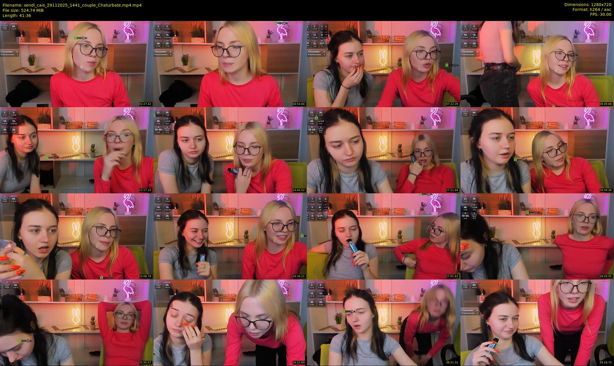 sendi_cais — 42 minute Chaturbate female cam show recording, 720p, Nov 29, 2025