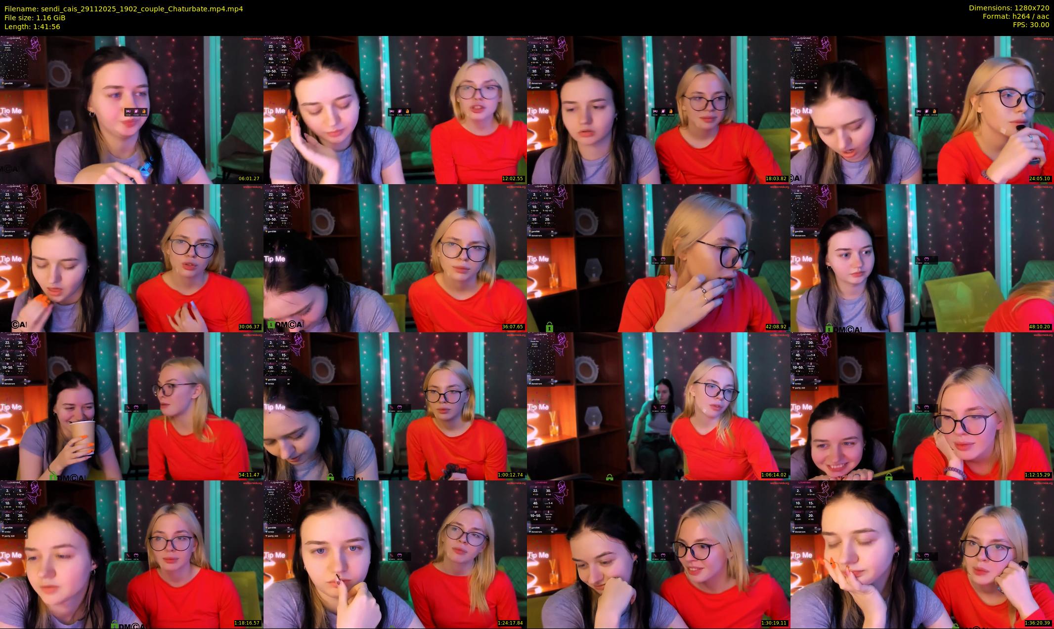 sendi_cais — 102 minute Chaturbate female cam show recording, 720p, Nov 29, 2025