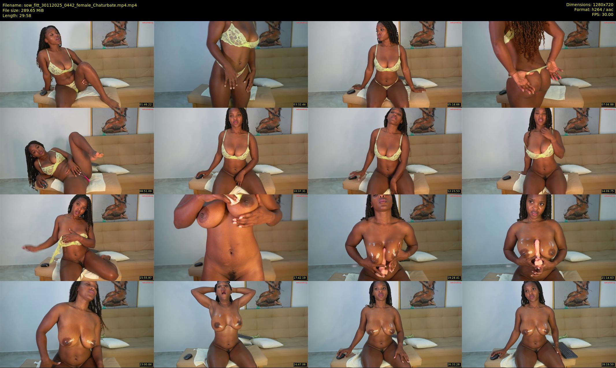 sow_fitt — 30 minute Chaturbate female cam show recording, 720p, Nov 30, 2025