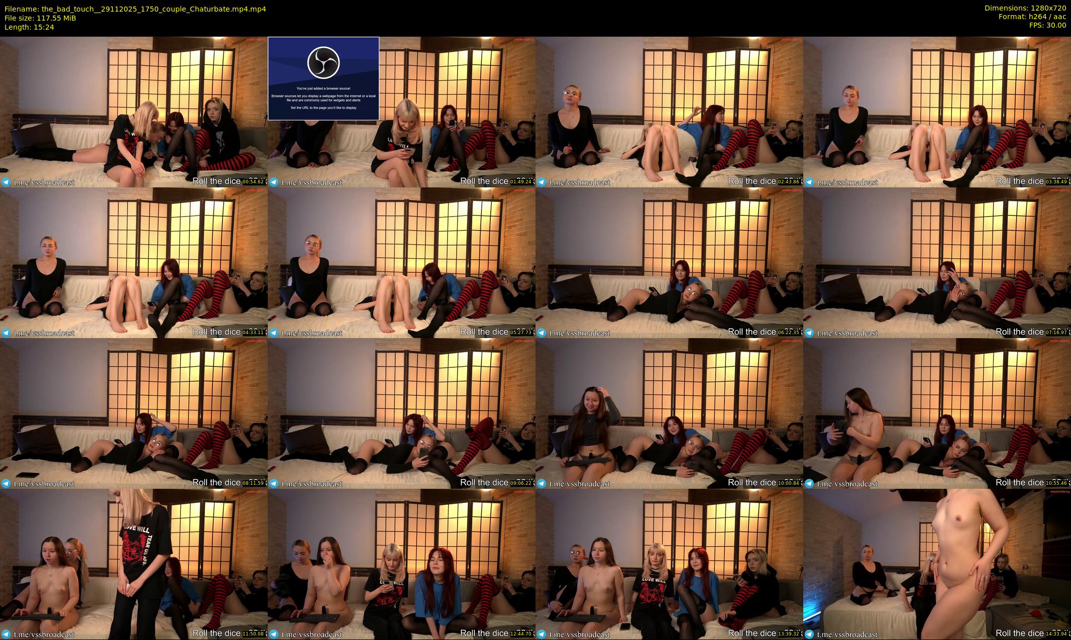 the_bad_touch_ — 16 minute Chaturbate couple cam show recording, 720p, Nov 29, 2025