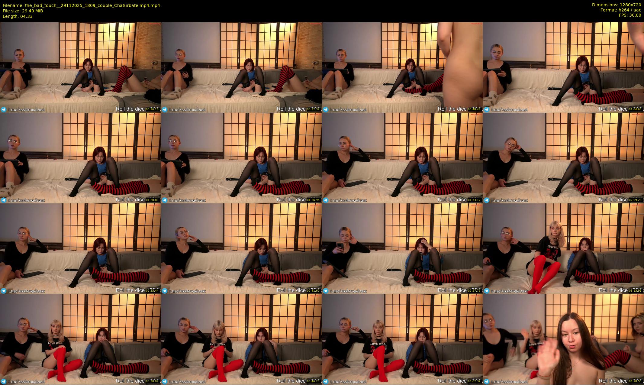 the_bad_touch_ — 5 minute Chaturbate couple cam show recording, 720p, Nov 29, 2025