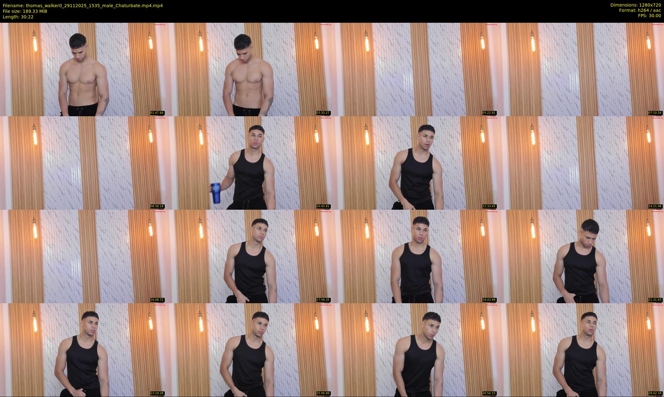 thomas_walker0 — 31 minute Chaturbate male cam show recording, 720p, Nov 29, 2025