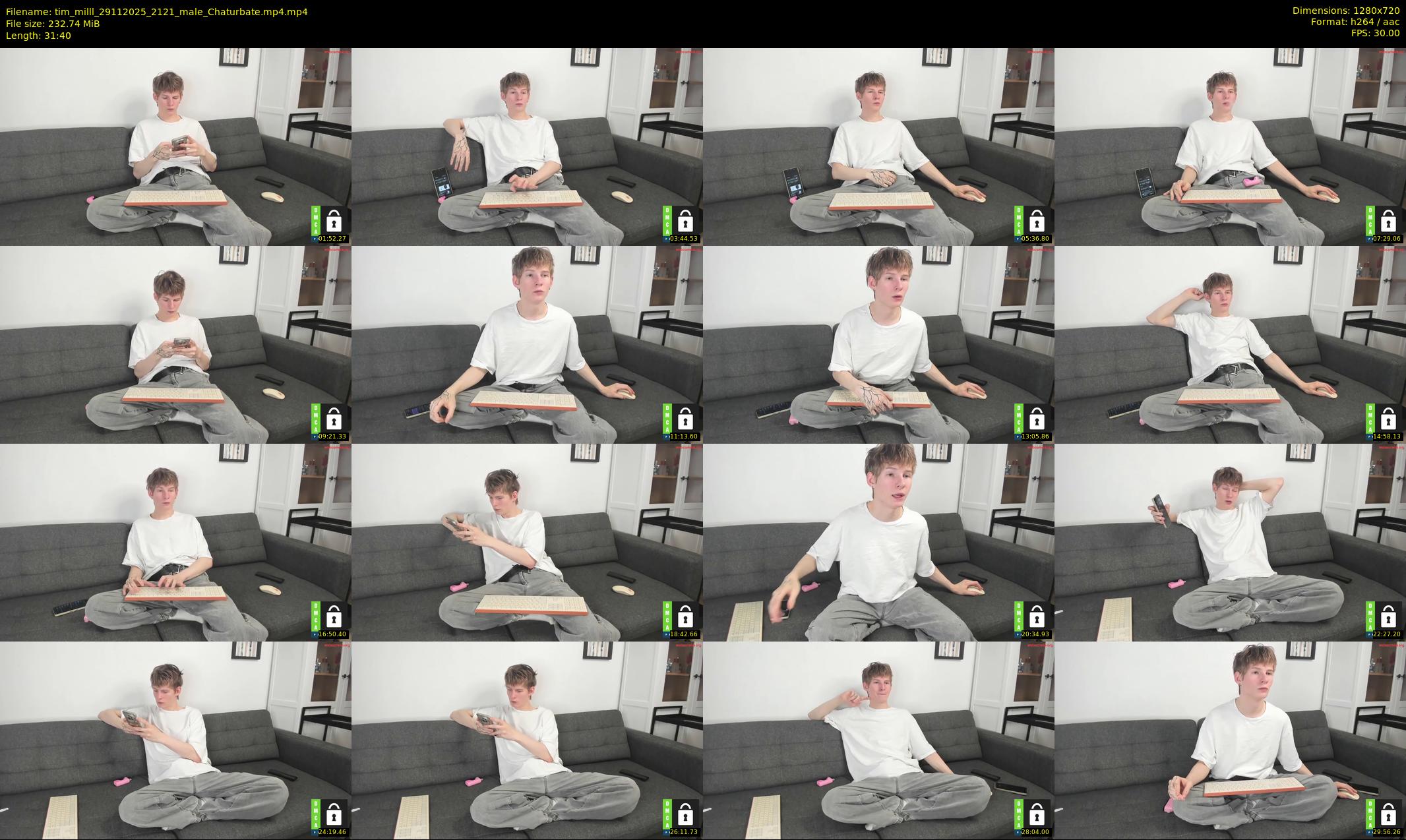 tim_milll — 32 minute Chaturbate male cam show recording, 720p, Nov 29, 2025