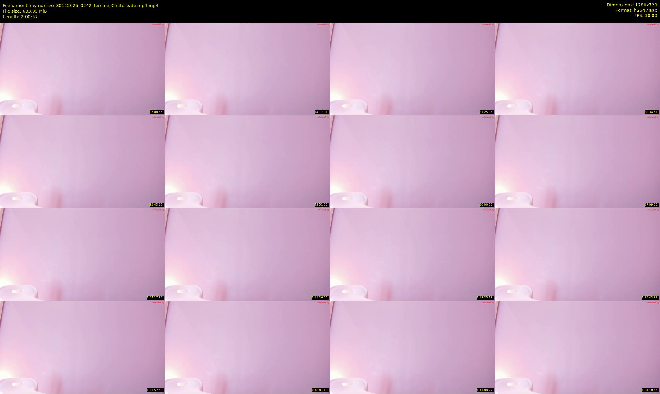 tinnymonroe — 121 minute Chaturbate female cam show recording, 720p, Nov 30, 2025
