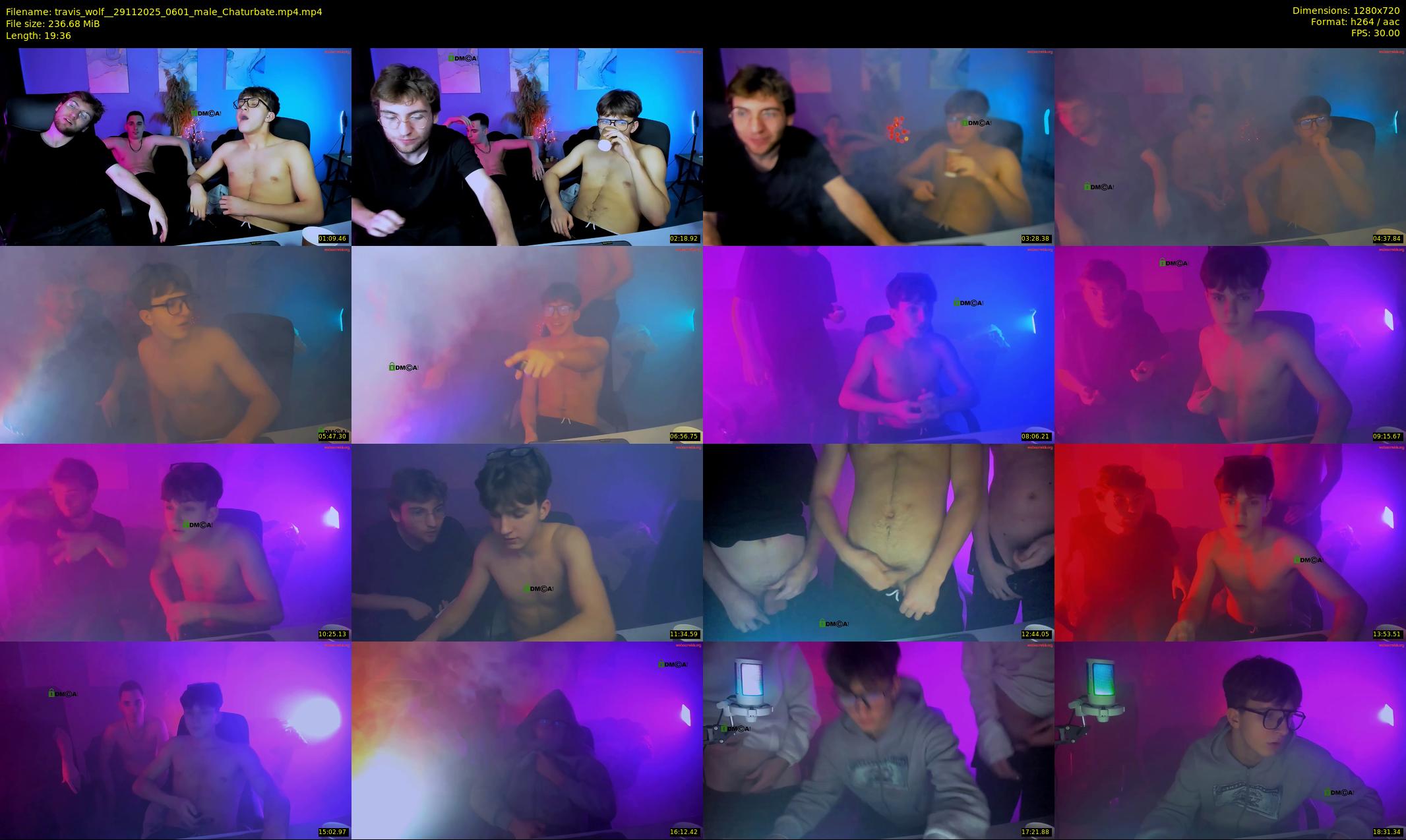 travis_wolf_ — 20 minute Chaturbate male cam show recording, 720p, Nov 29, 2025