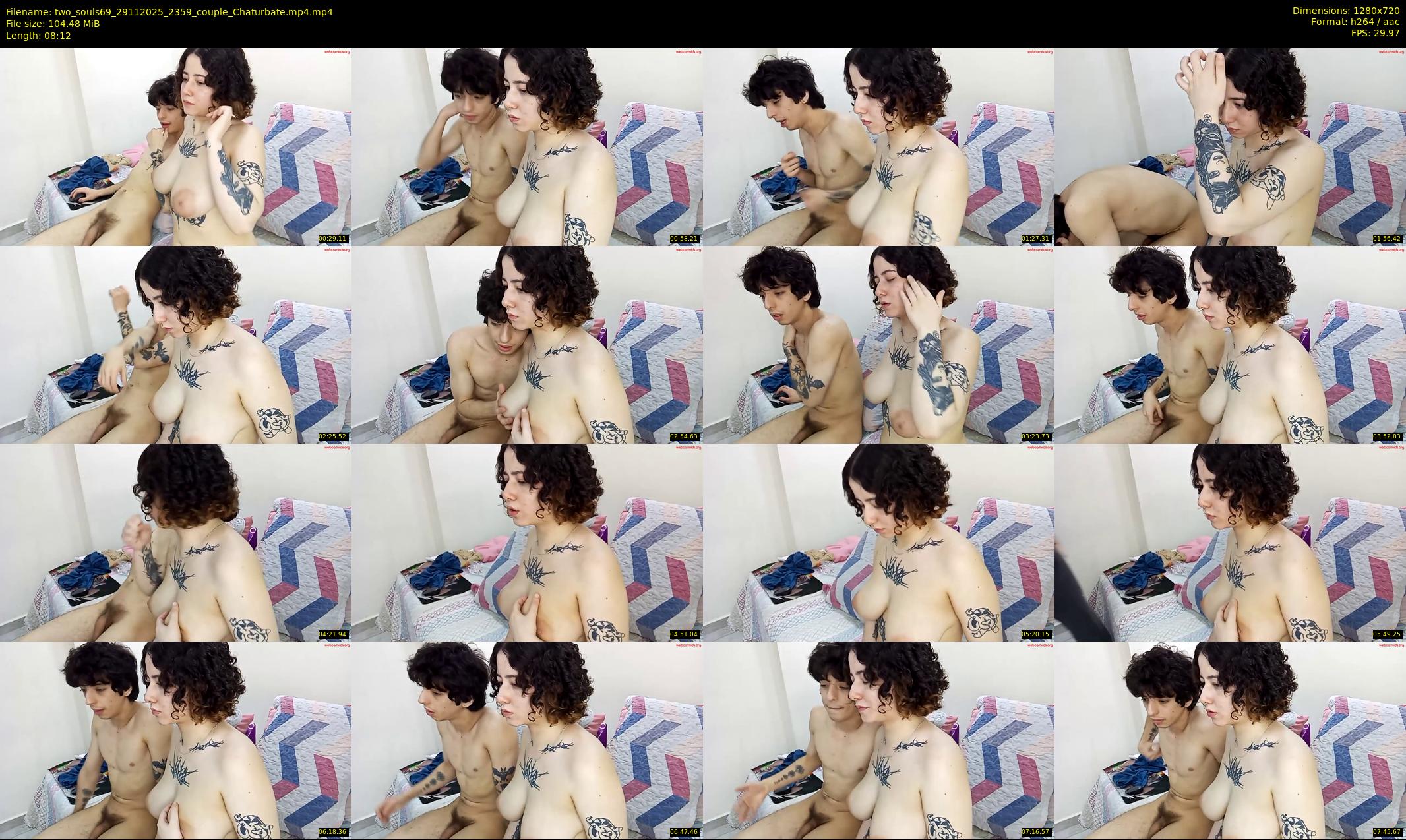 two_souls69 — 9 minute Chaturbate couple cam show recording, 720p, Nov 29, 2025