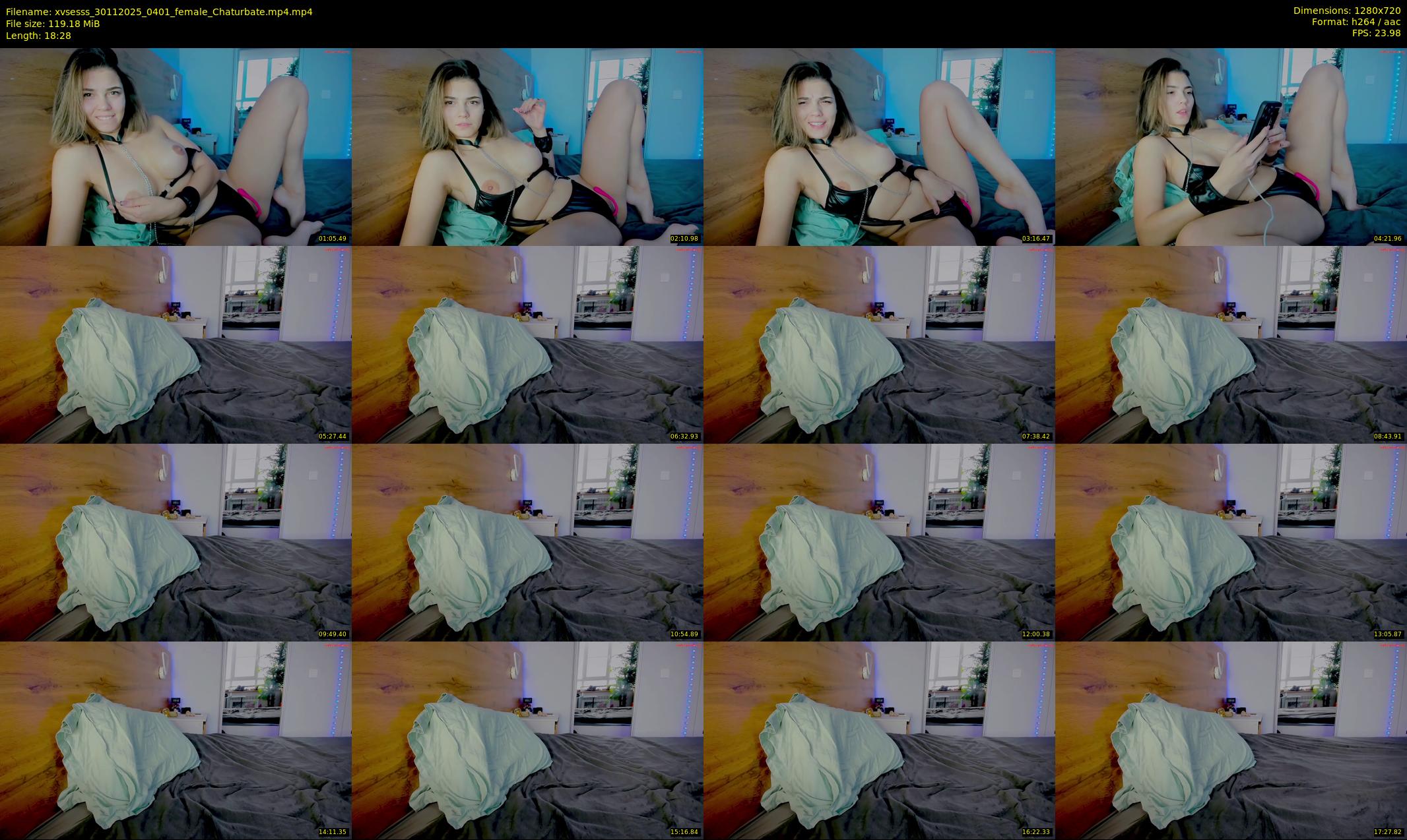 xvsesss — 19 minute Chaturbate female cam show recording, 720p, Nov 30, 2025