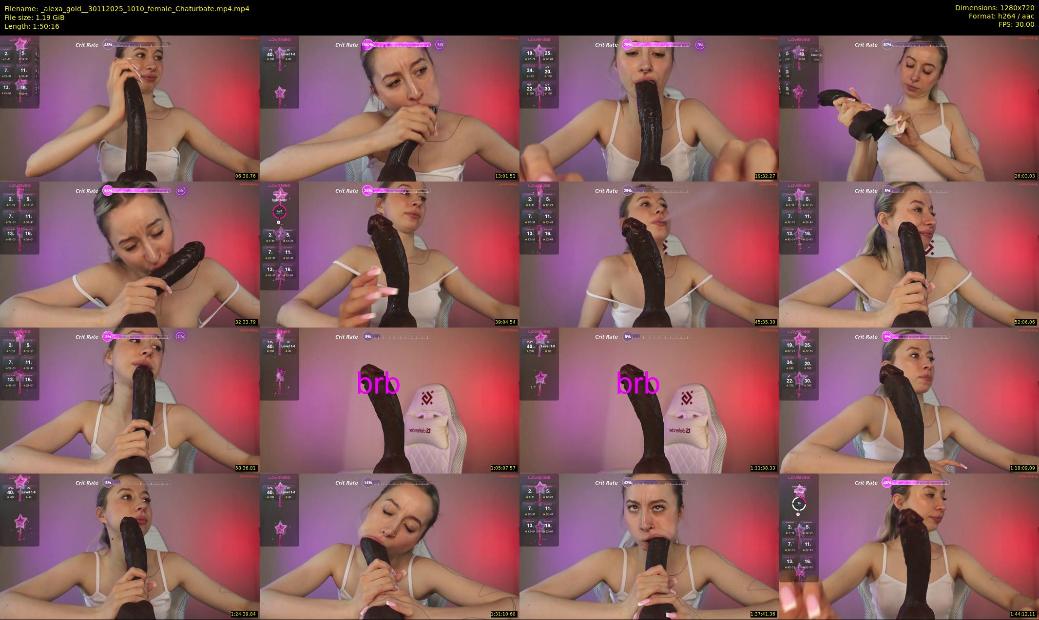 _alexa_gold_ — 111 minute Chaturbate female cam show recording, 720p, Nov 30, 2025