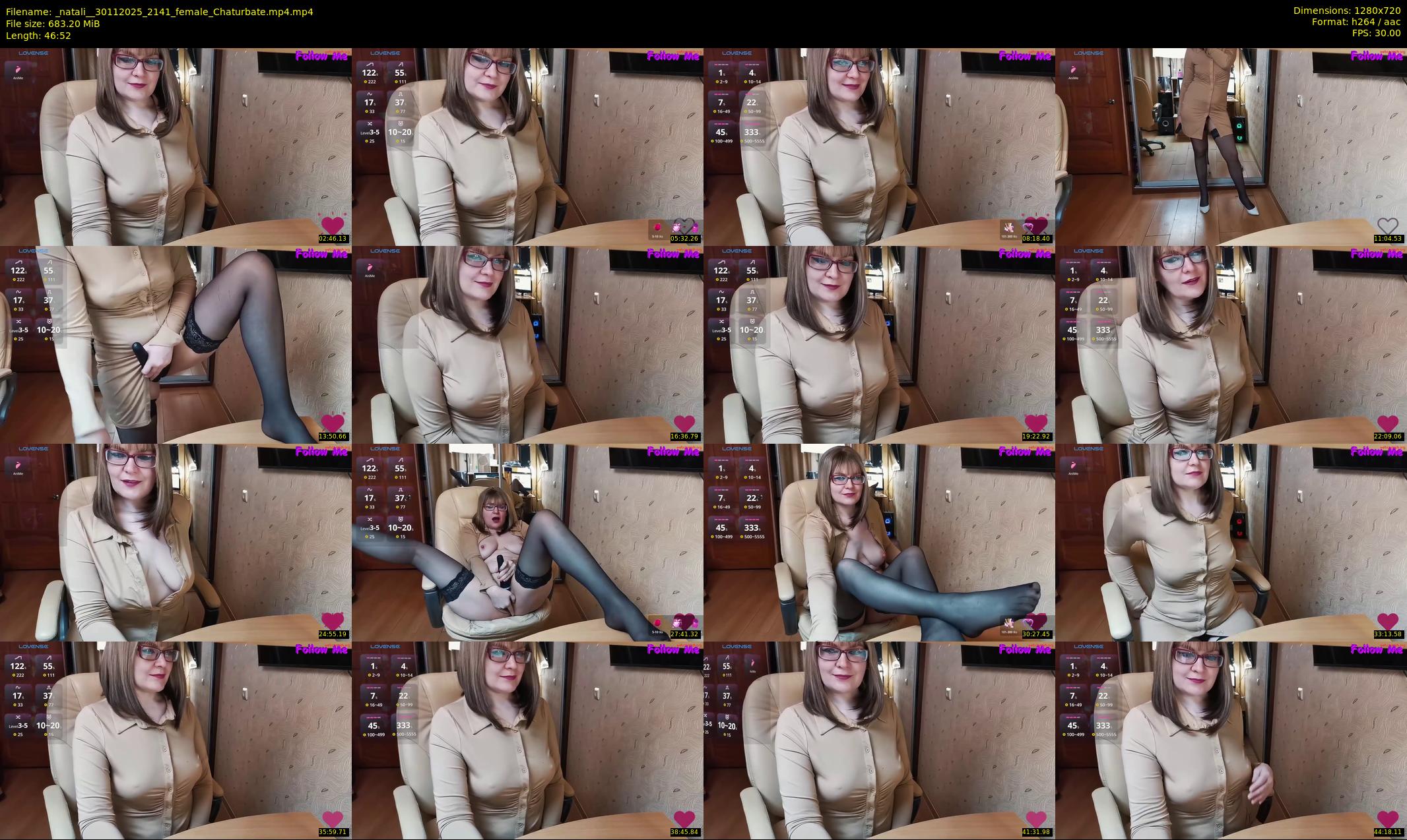 _natali_ — 47 minute Chaturbate female cam show recording, 720p, Nov 30, 2025