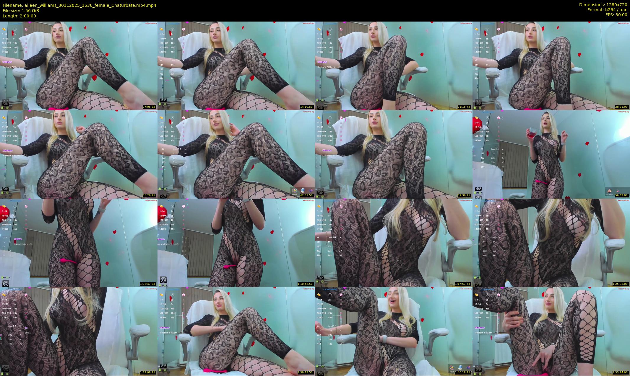 aileen_williams — 120 minute Chaturbate female cam show recording, 720p, Nov 30, 2025