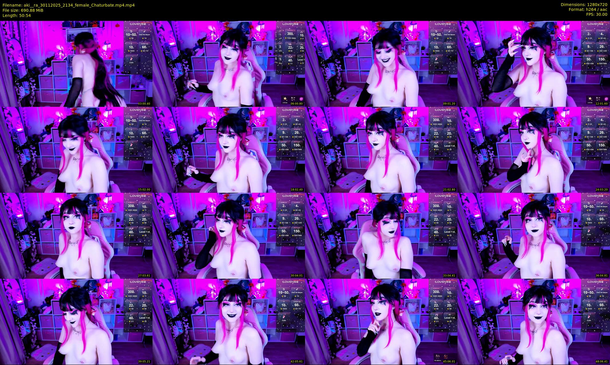aki__ra — 51 minute Chaturbate female cam show recording, 720p, Nov 30, 2025