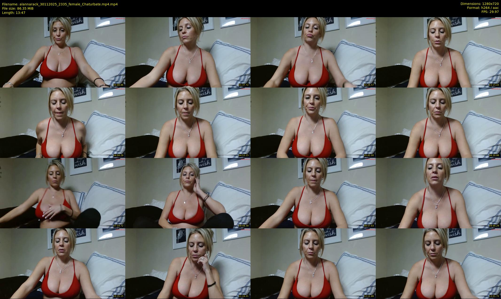 alannarack — 14 minute Chaturbate female cam show recording, 720p, Nov 30, 2025