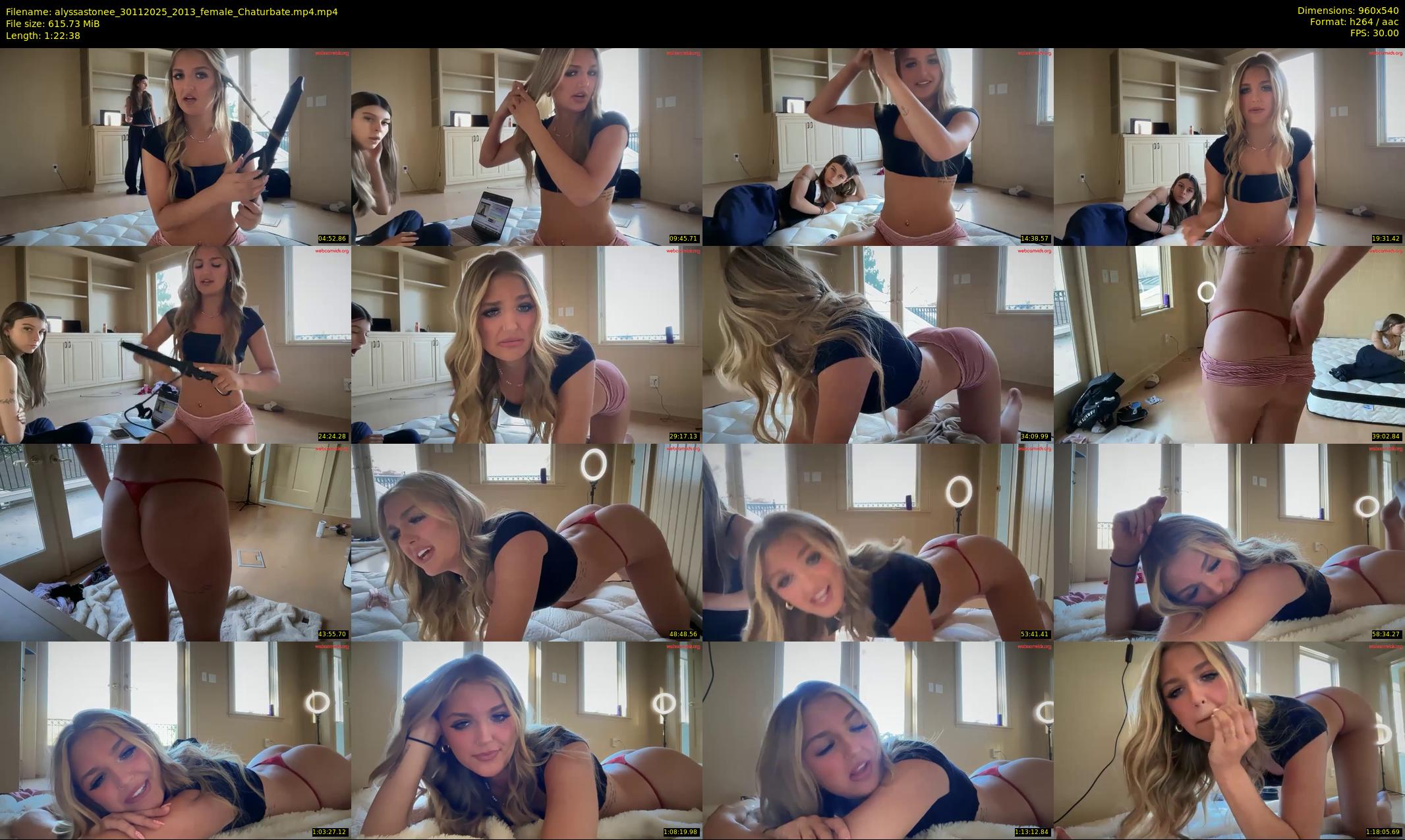 alyssastonee — 83 minute Chaturbate female cam show recording, 480p, Nov 30, 2025