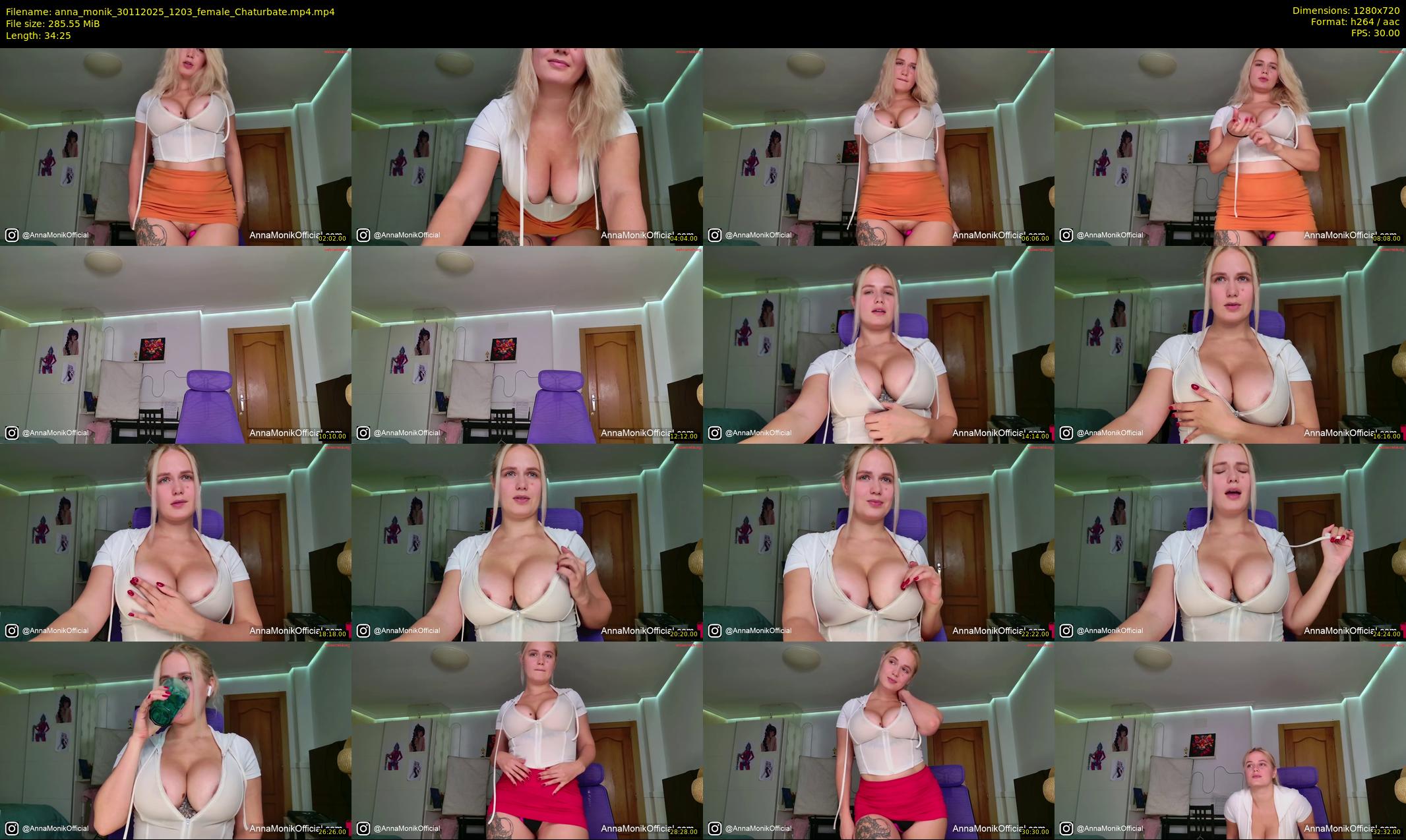 anna_monik — 35 minute Chaturbate couple cam show recording, 720p, Nov 30, 2025