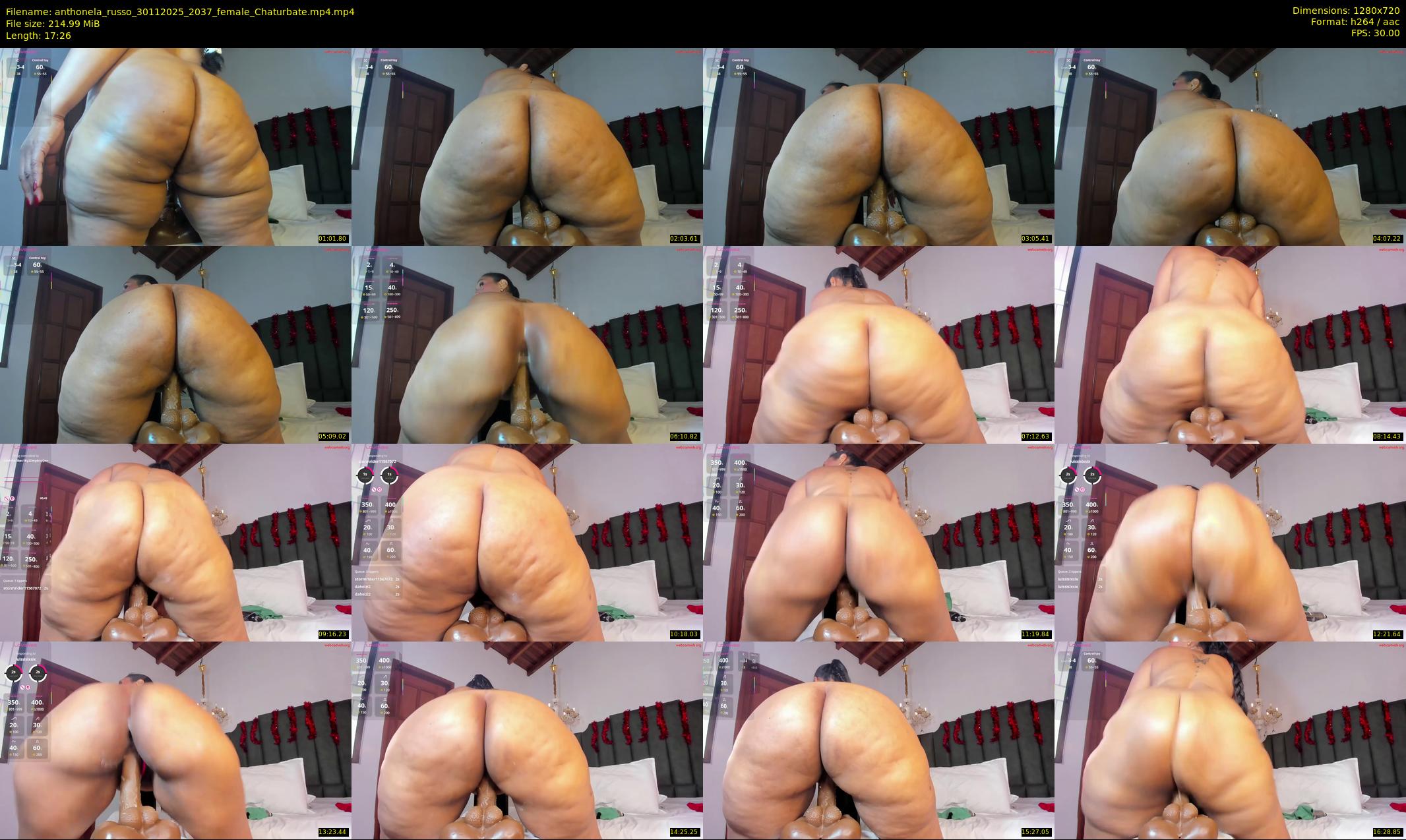 anthonela_russo — 18 minute Chaturbate female cam show recording, 720p, Nov 30, 2025