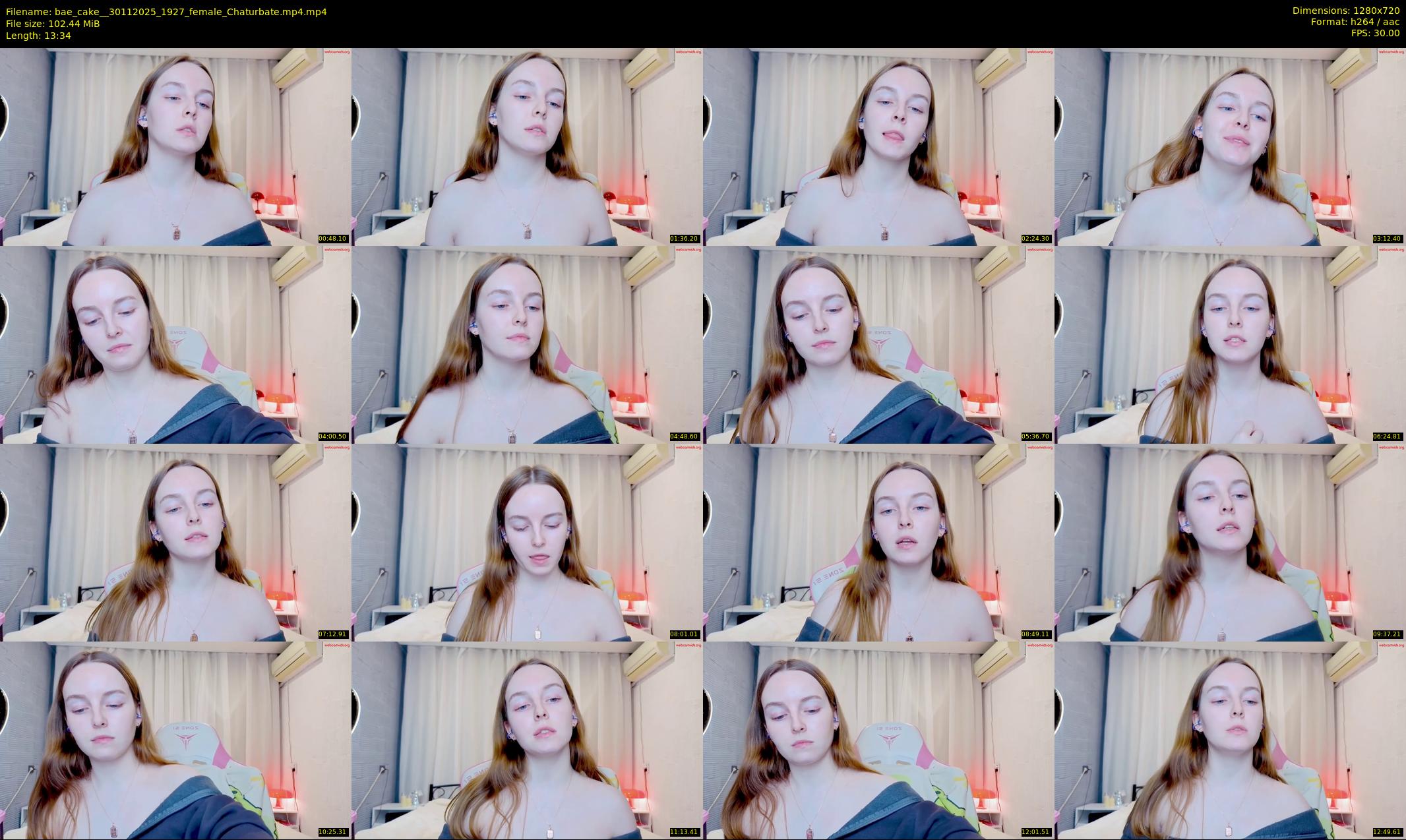 bae_cake_ — 14 minute Chaturbate female cam show recording, 720p, Nov 30, 2025