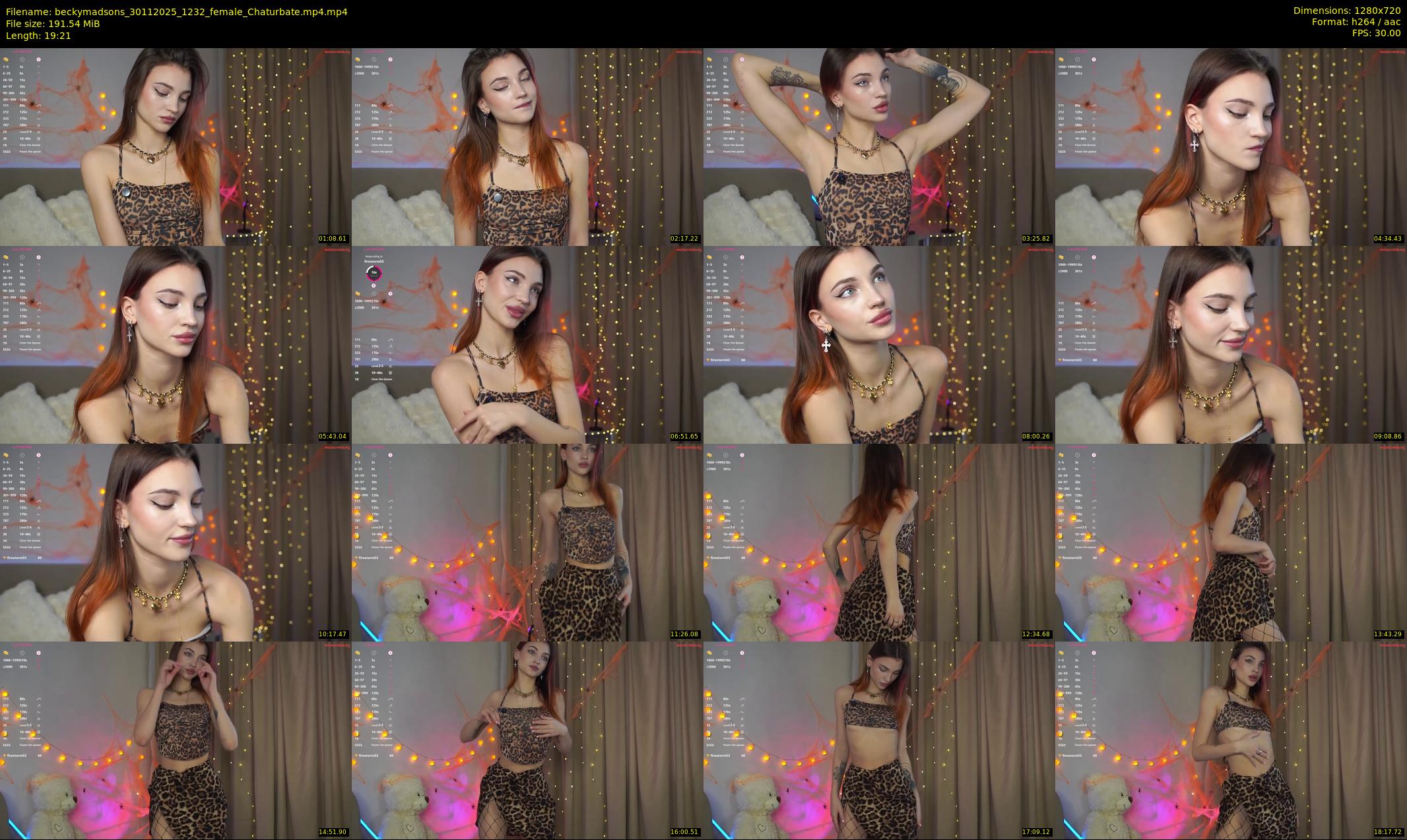 beckymadsons — 20 minute Chaturbate female cam show recording, 720p, Nov 30, 2025