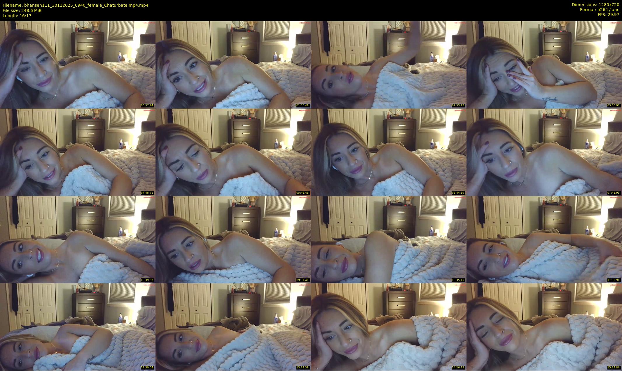 bhansen111 — 17 minute Chaturbate female cam show recording, 720p, Nov 30, 2025