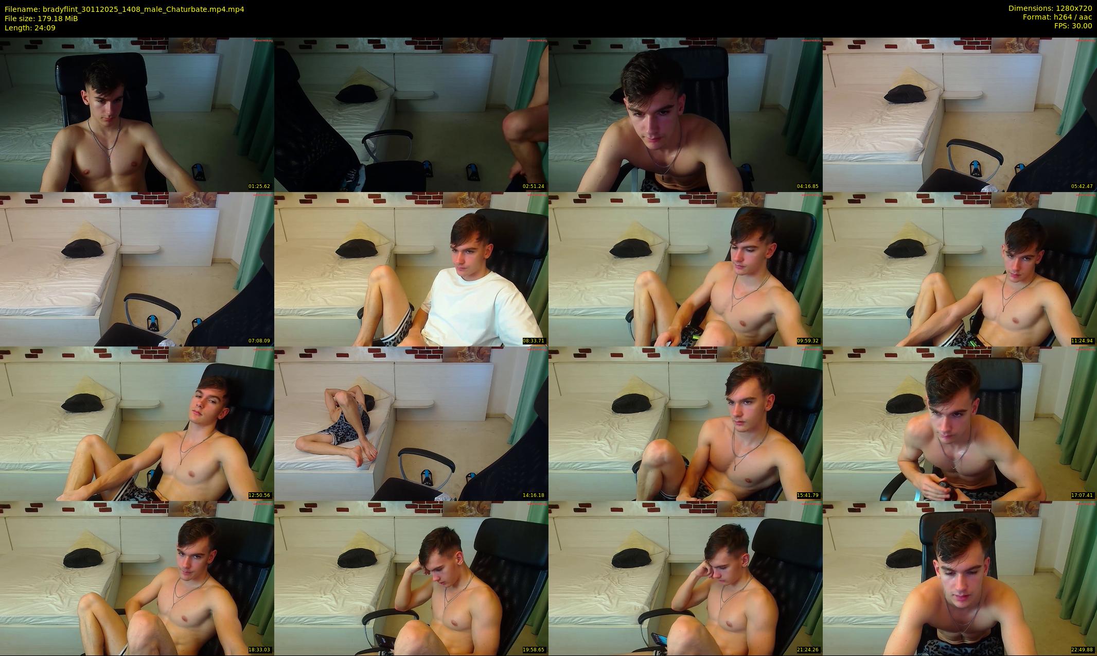 bradyflint — 25 minute Chaturbate male cam show recording, 720p, Nov 30, 2025
