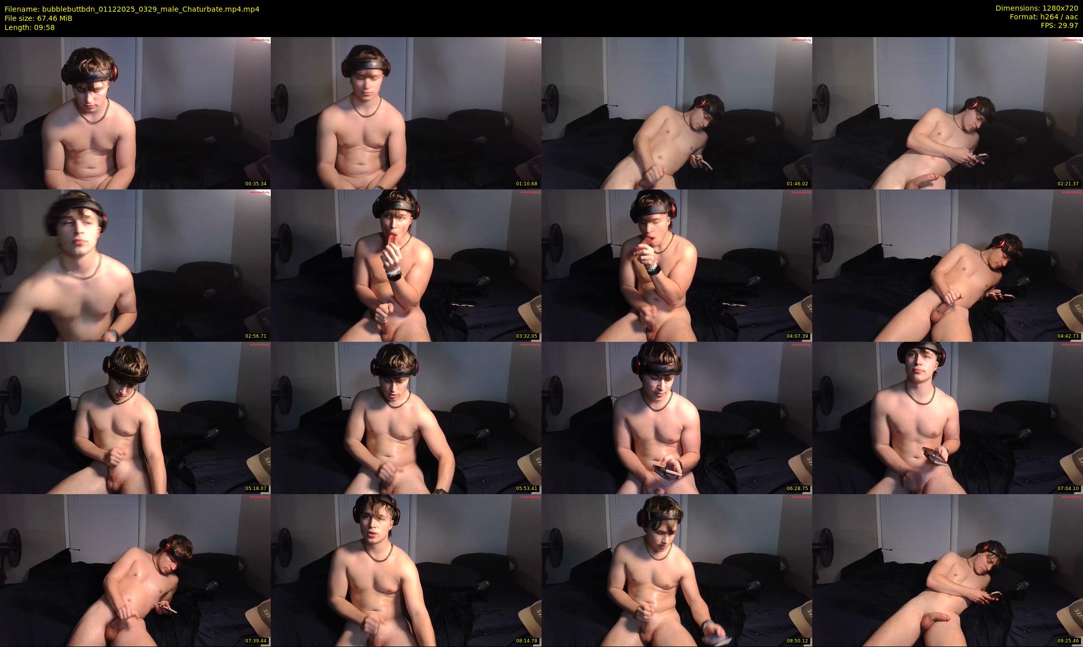 bubblebuttbdn — 10 minute Chaturbate male cam show recording, 720p, Dec 1, 2025