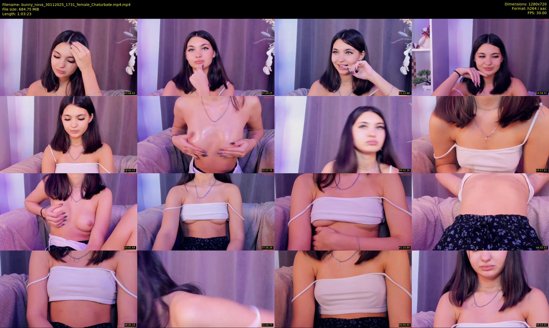 bunny_nova — 64 minute Chaturbate female cam show recording, 720p, Nov 30, 2025