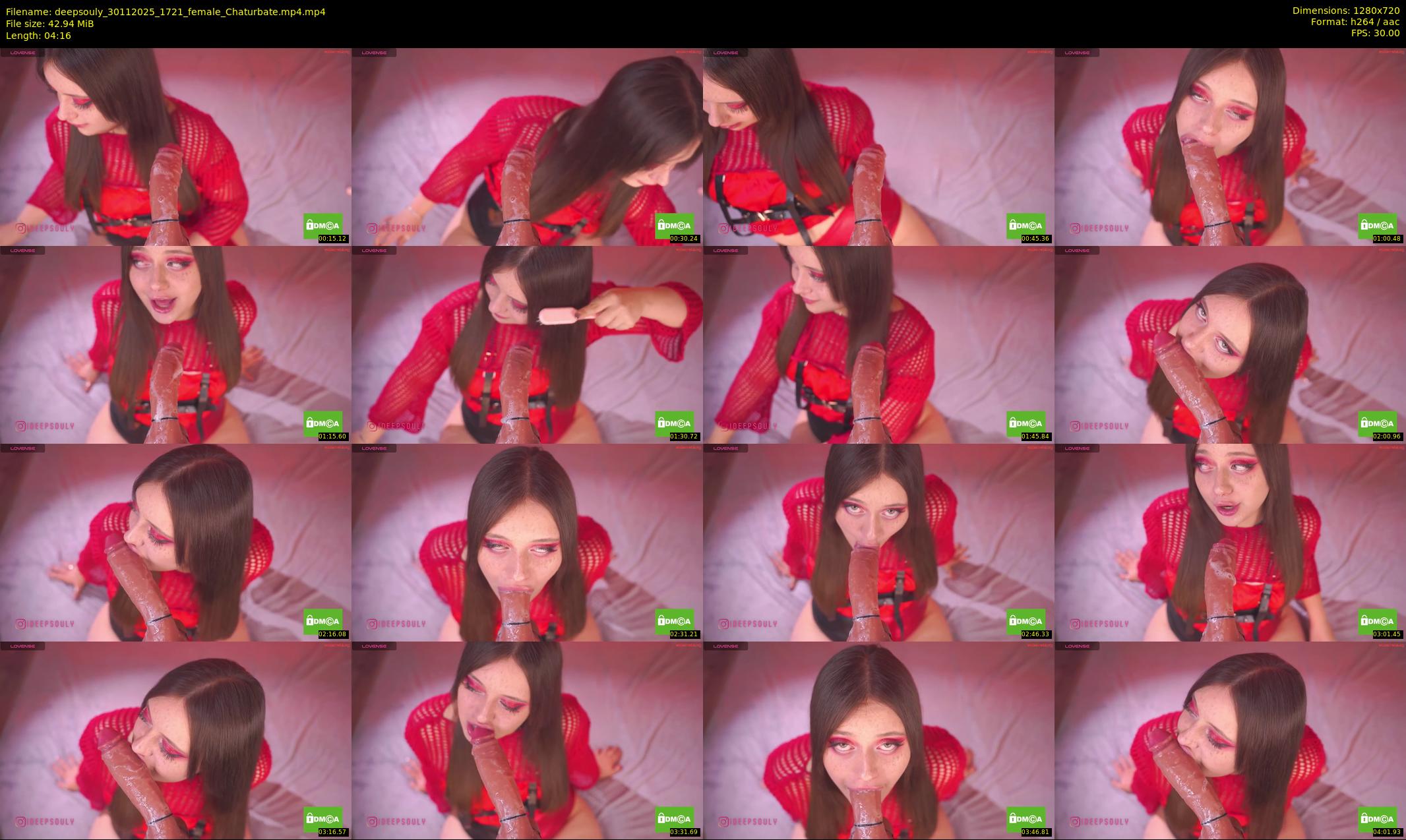 deepsouly — 5 minute Chaturbate female cam show recording, 720p, Nov 30, 2025