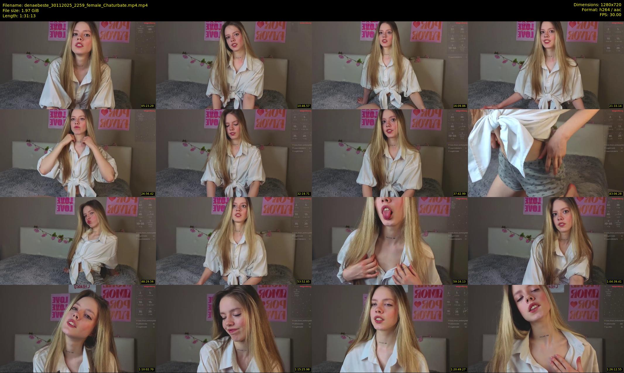denaebeste — 92 minute Chaturbate female cam show recording, 720p, Nov 30, 2025