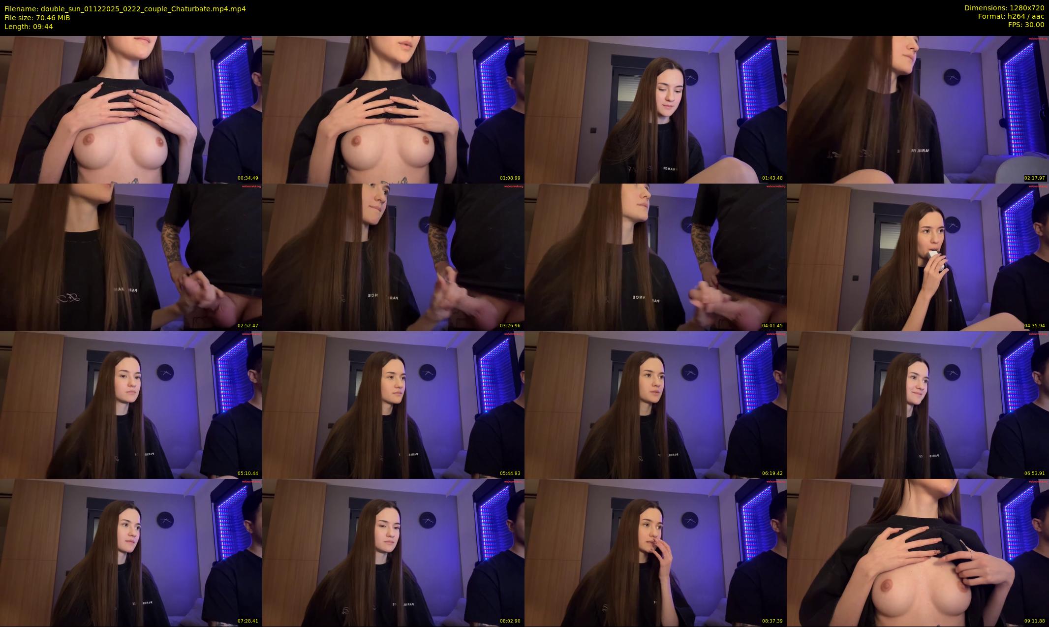double_sun — 10 minute Chaturbate couple cam show recording, 720p, Dec 1, 2025