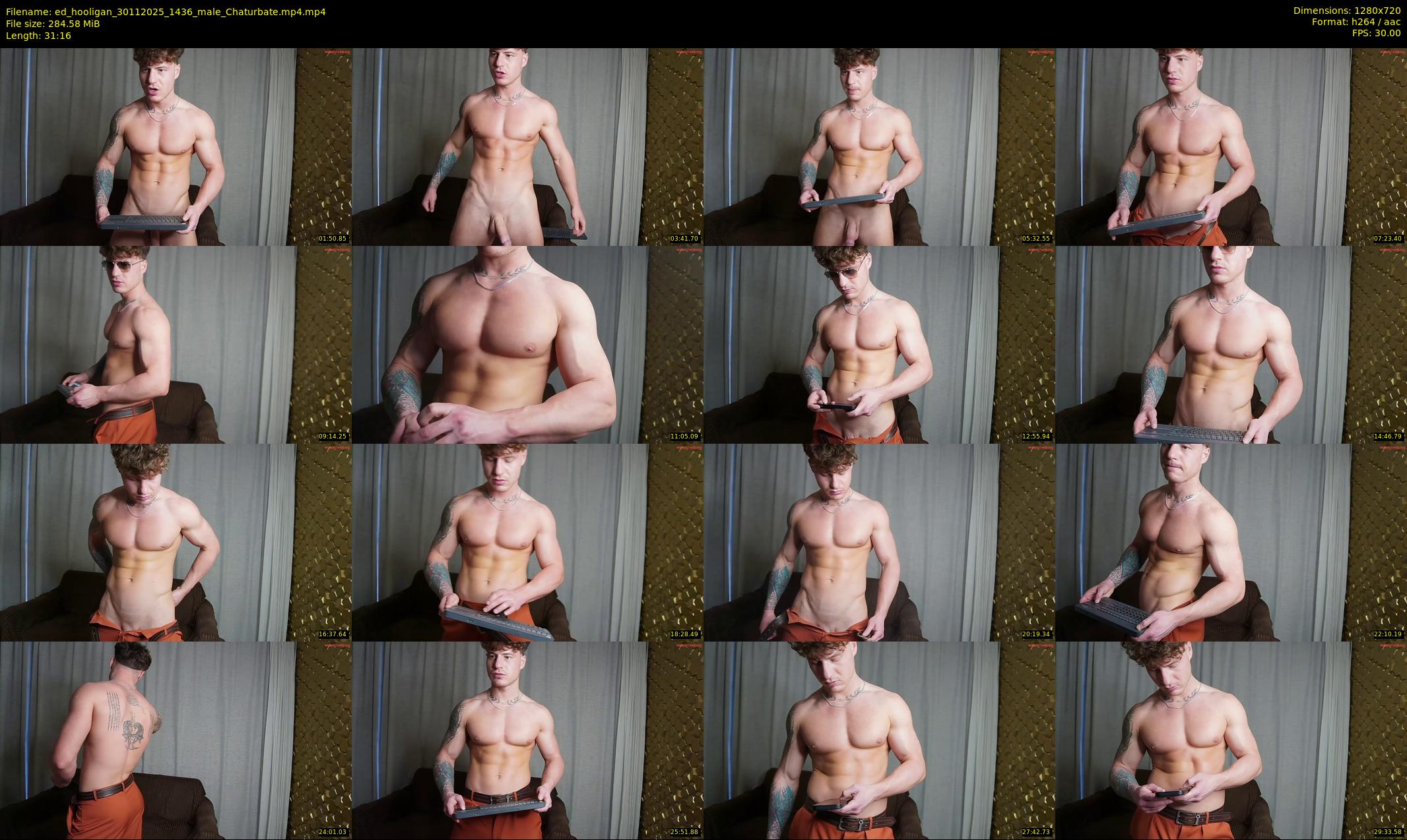 ed_hooligan — 32 minute Chaturbate male cam show recording, 720p, Nov 30, 2025