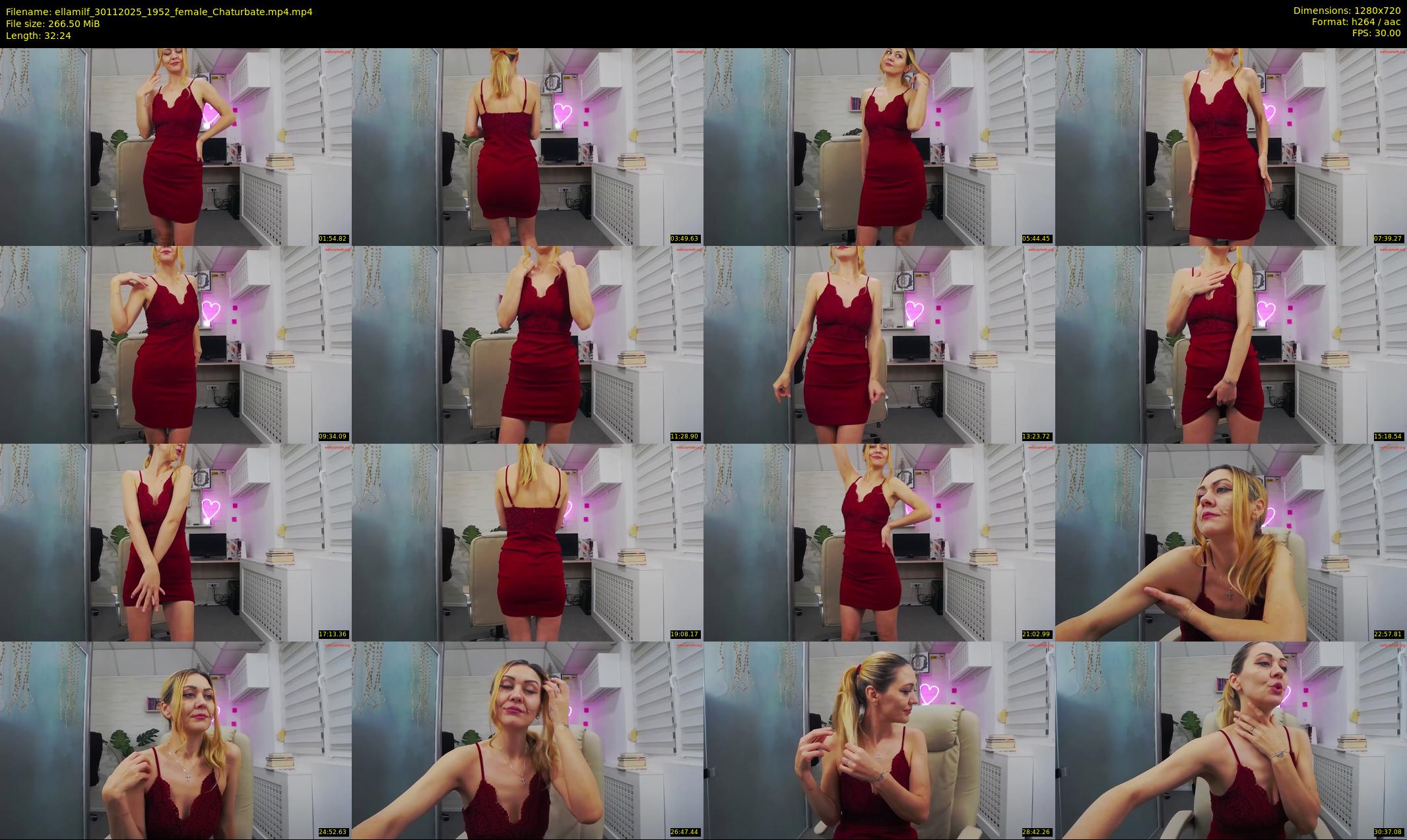 ellamilf — 33 minute Chaturbate female cam show recording, 720p, Nov 30, 2025