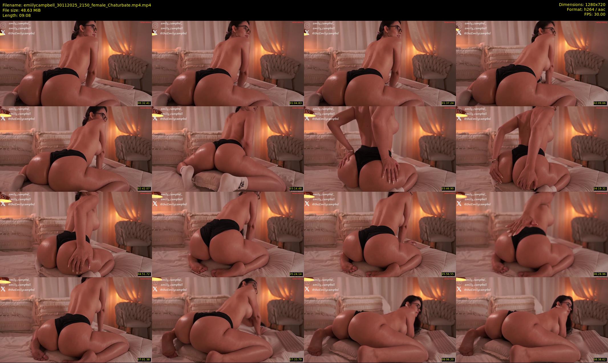 emiilycampbell — 10 minute Chaturbate female cam show recording, 720p, Nov 30, 2025