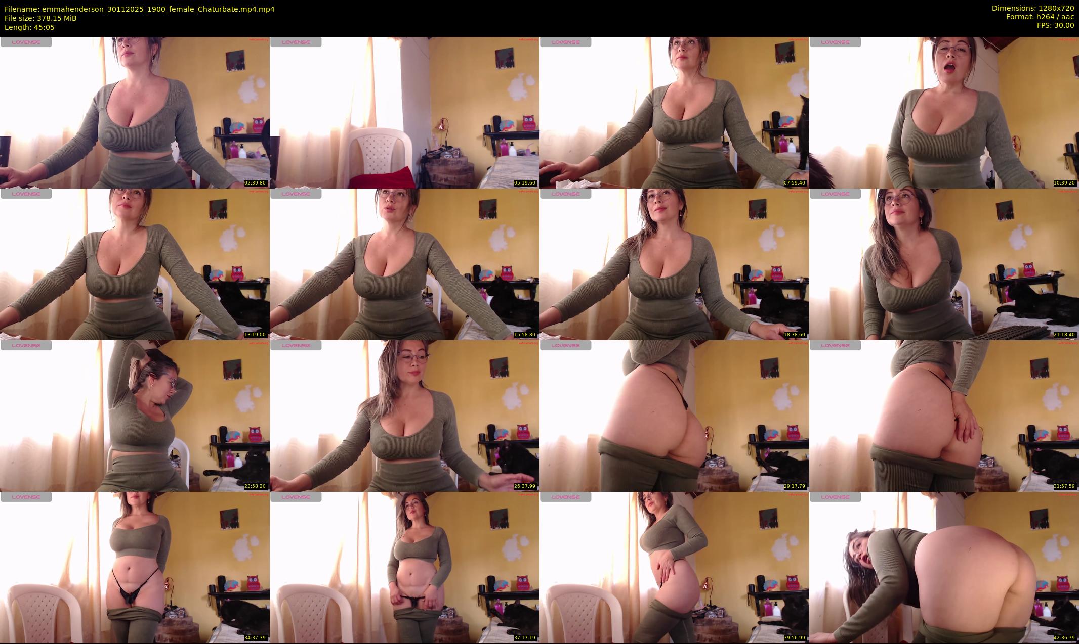 emmahenderson — 46 minute Chaturbate female cam show recording, 720p, Nov 30, 2025