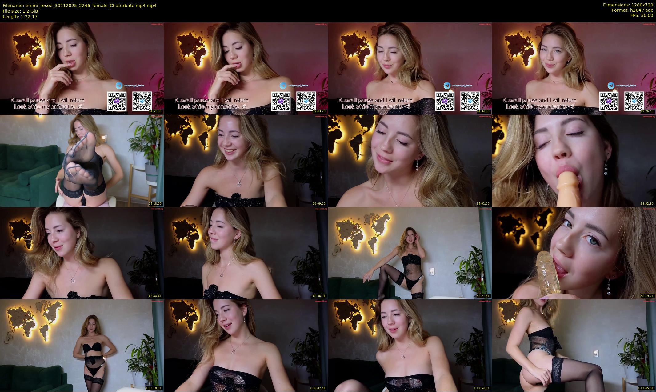 emmi_rosee — 83 minute Chaturbate female cam show recording, 720p, Nov 30, 2025