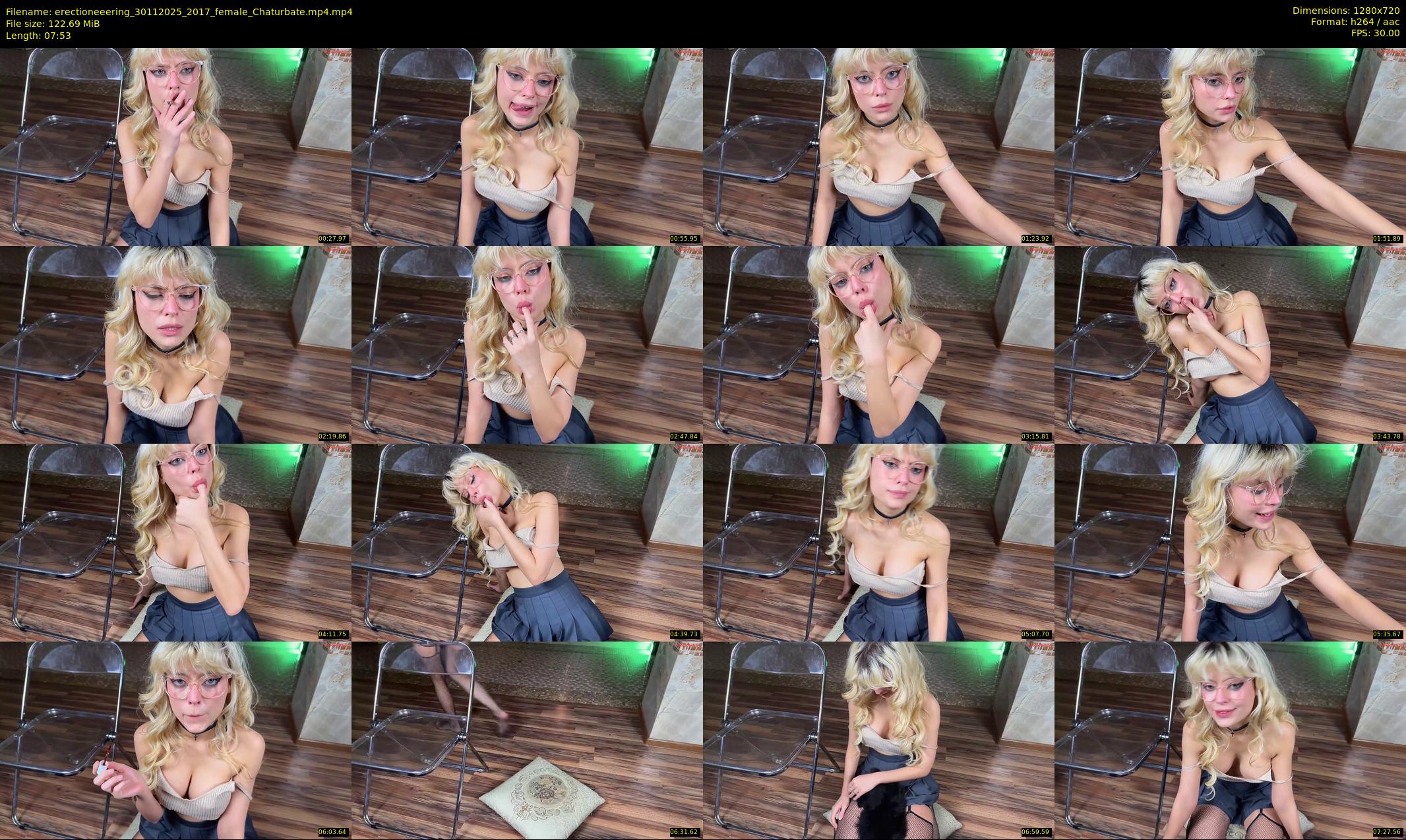 erectioneeering — 8 minute Chaturbate female cam show recording, 720p, Nov 30, 2025