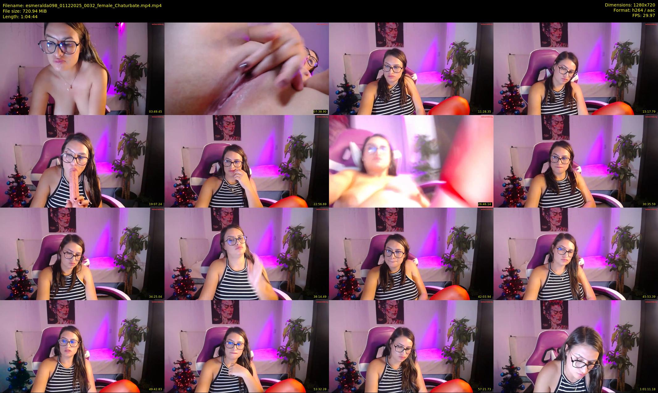 esmeralda098 — 65 minute Chaturbate female cam show recording, 720p, Dec 1, 2025