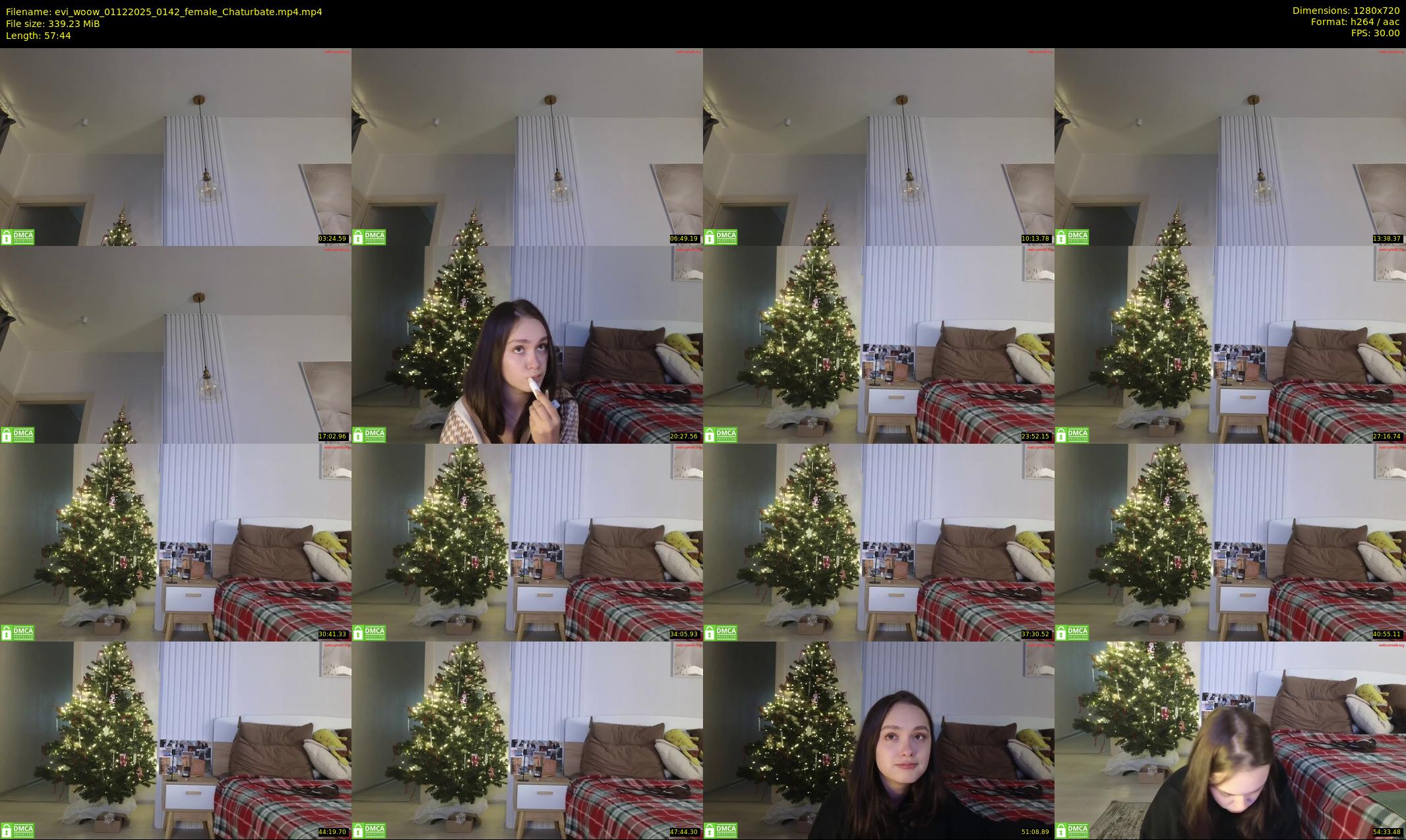 evi_woow — 58 minute Chaturbate female cam show recording, 720p, Dec 1, 2025