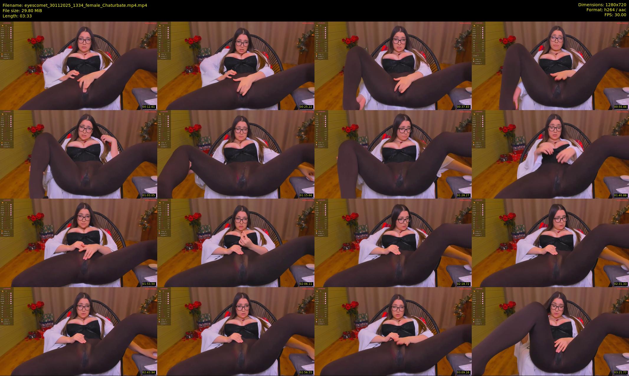 eyescomet — 4 minute Chaturbate female cam show recording, 720p, Nov 30, 2025