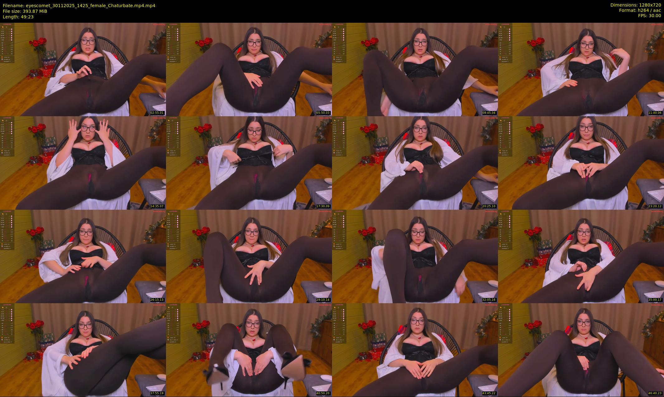 eyescomet — 50 minute Chaturbate female cam show recording, 720p, Nov 30, 2025