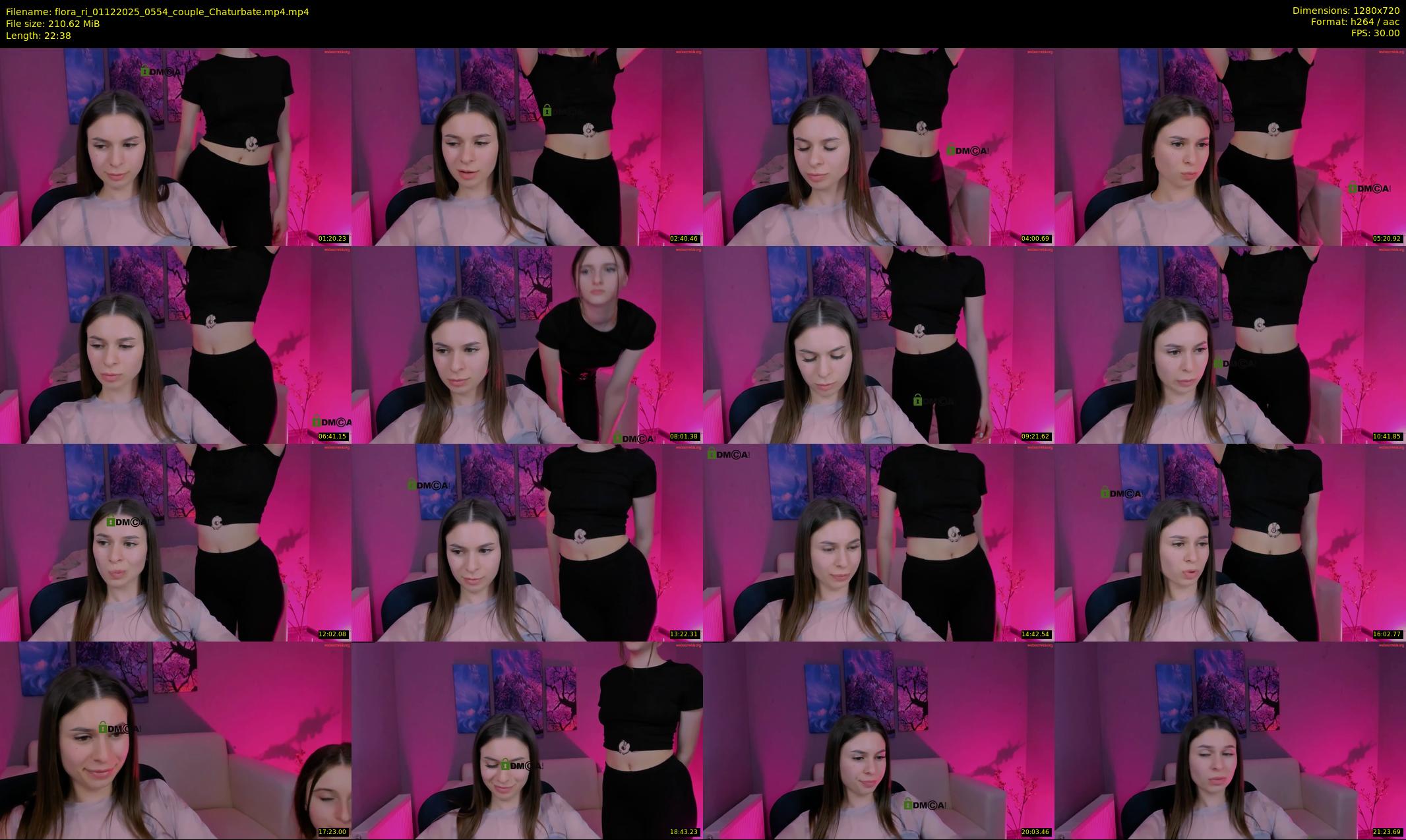 flora_ri — 23 minute Chaturbate female cam show recording, 720p, Dec 1, 2025