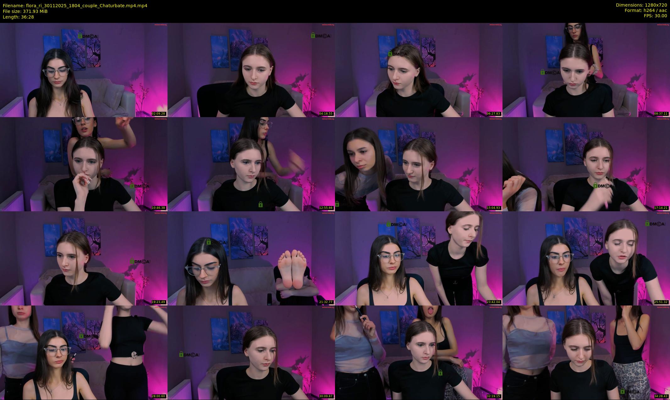 flora_ri — 37 minute Chaturbate female cam show recording, 720p, Nov 30, 2025