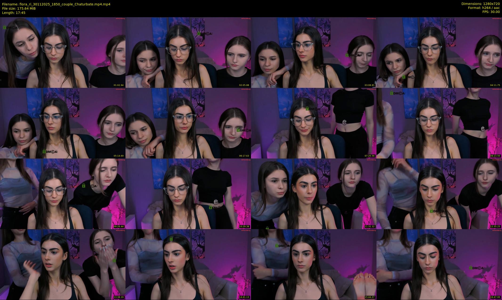 flora_ri — 18 minute Chaturbate female cam show recording, 720p, Nov 30, 2025