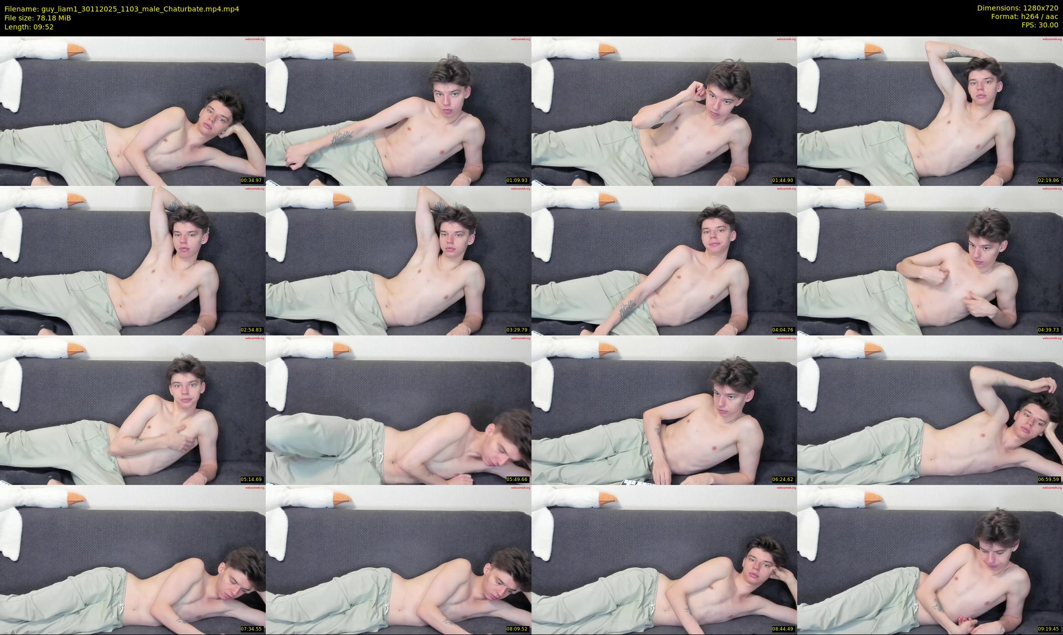 guy_liam1 — 10 minute Chaturbate male cam show recording, 720p, Nov 30, 2025