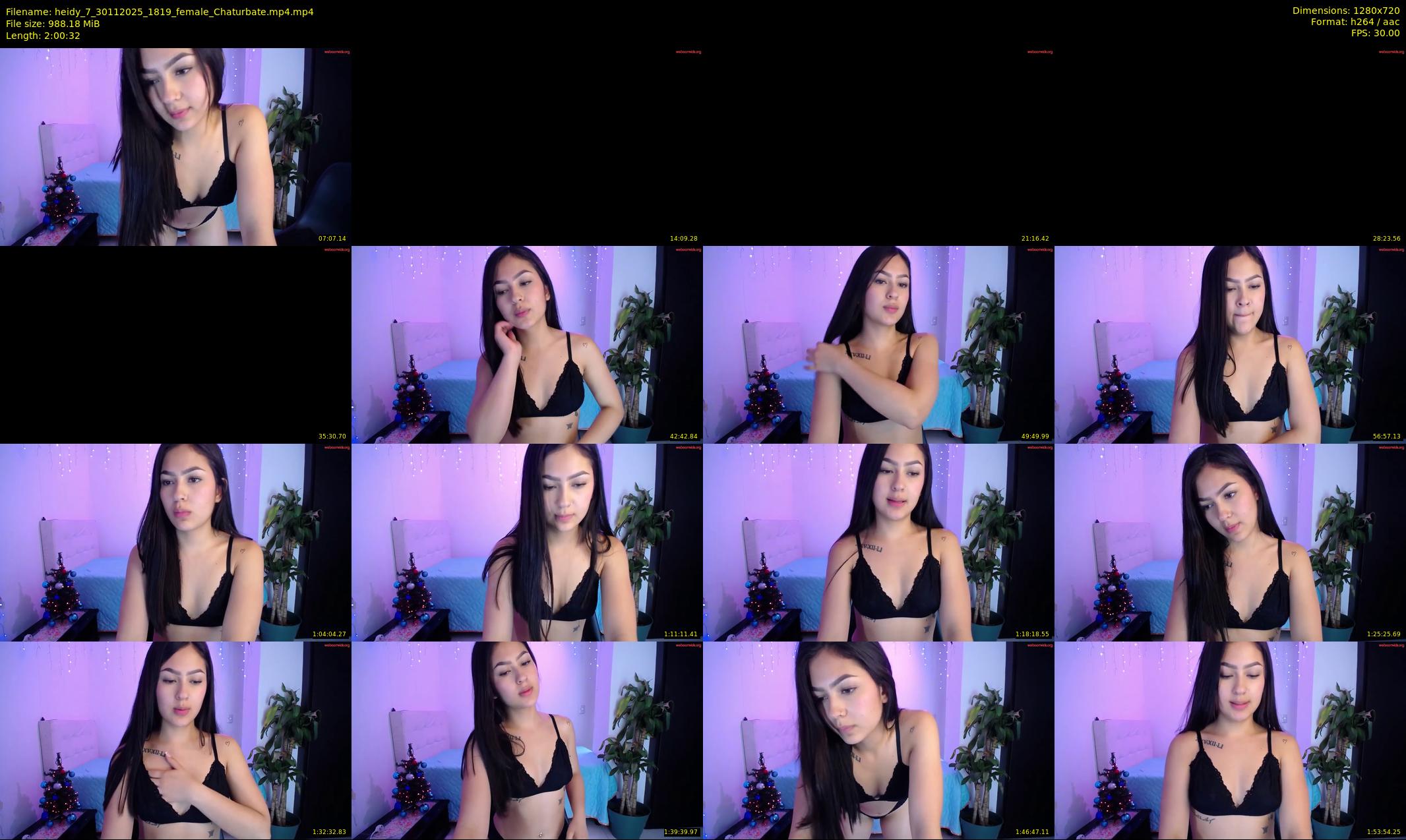heidy_7 — 121 minute Chaturbate female cam show recording, 720p, Nov 30, 2025