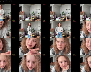 holydori — 3 minute Chaturbate female cam show recording, 720p, Nov 30, 2025