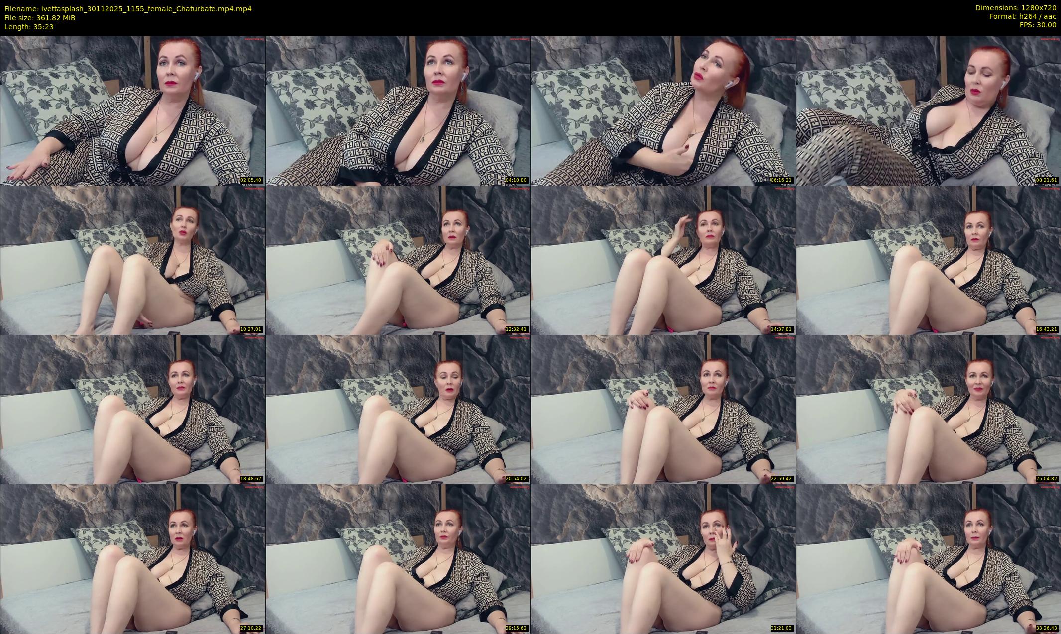 ivettasplash — 36 minute Chaturbate female cam show recording, 720p, Nov 30, 2025