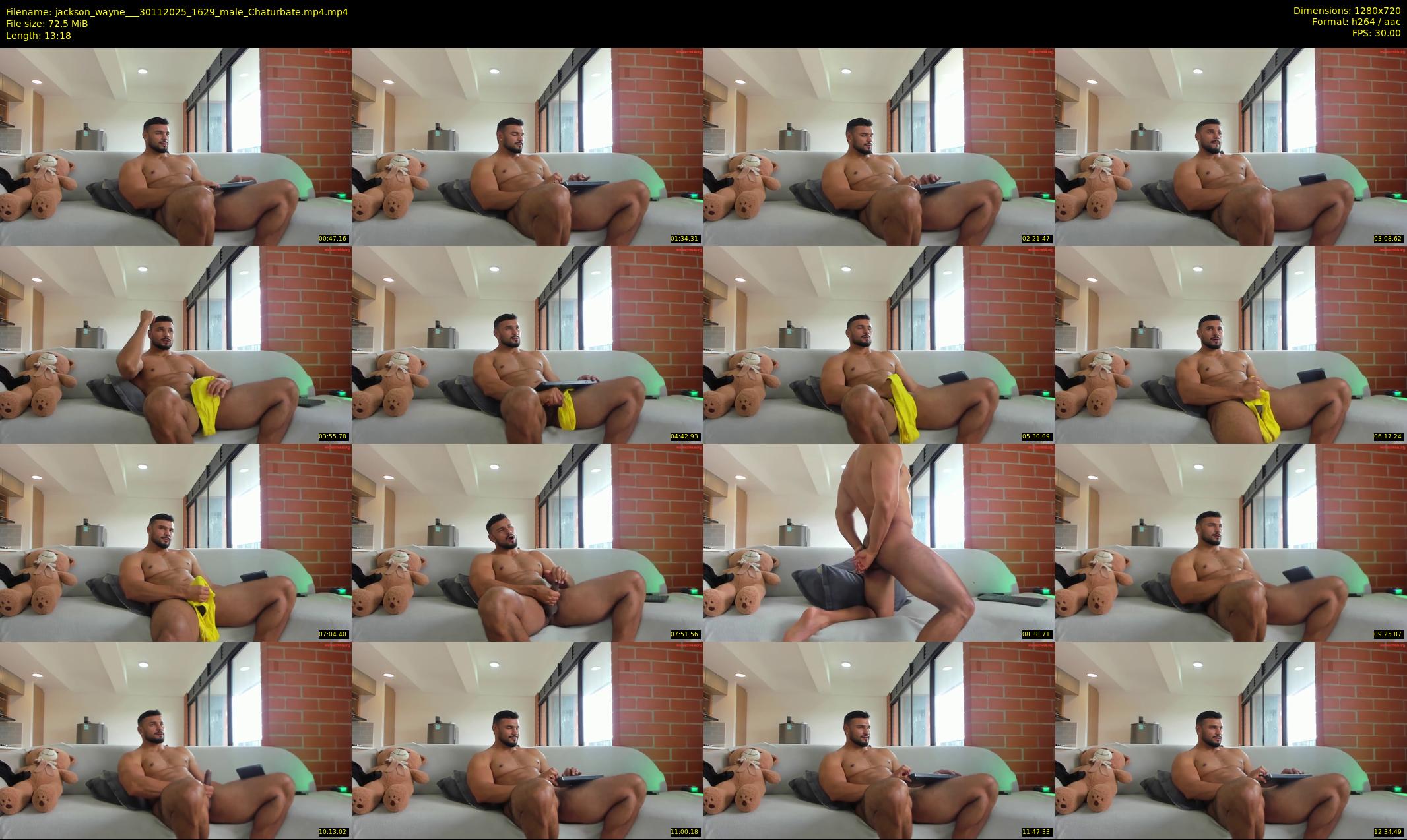 jackson_wayne__ — 14 minute Chaturbate male cam show recording, 720p, Nov 30, 2025