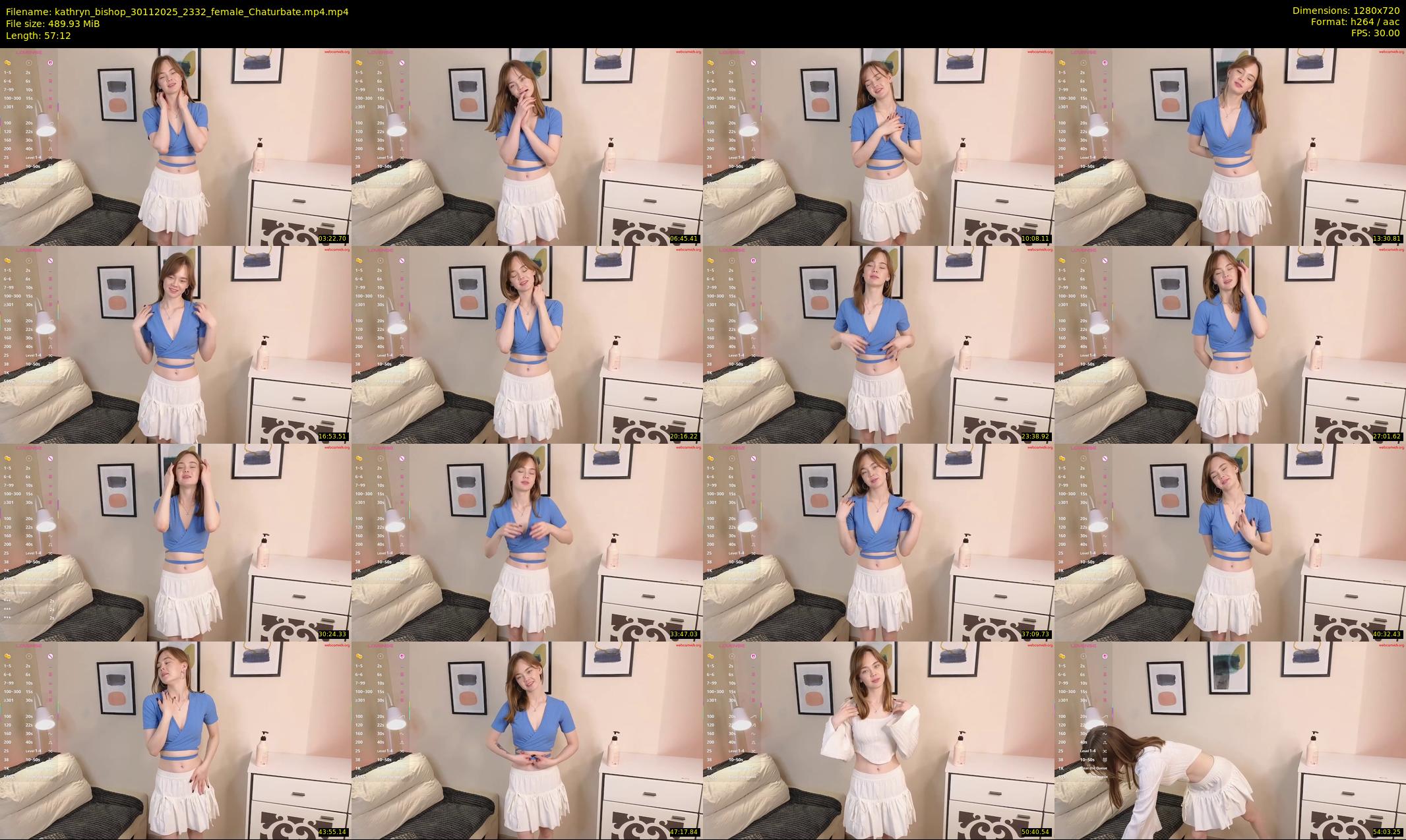 kathryn_bishop — 58 minute Chaturbate female cam show recording, 720p, Nov 30, 2025
