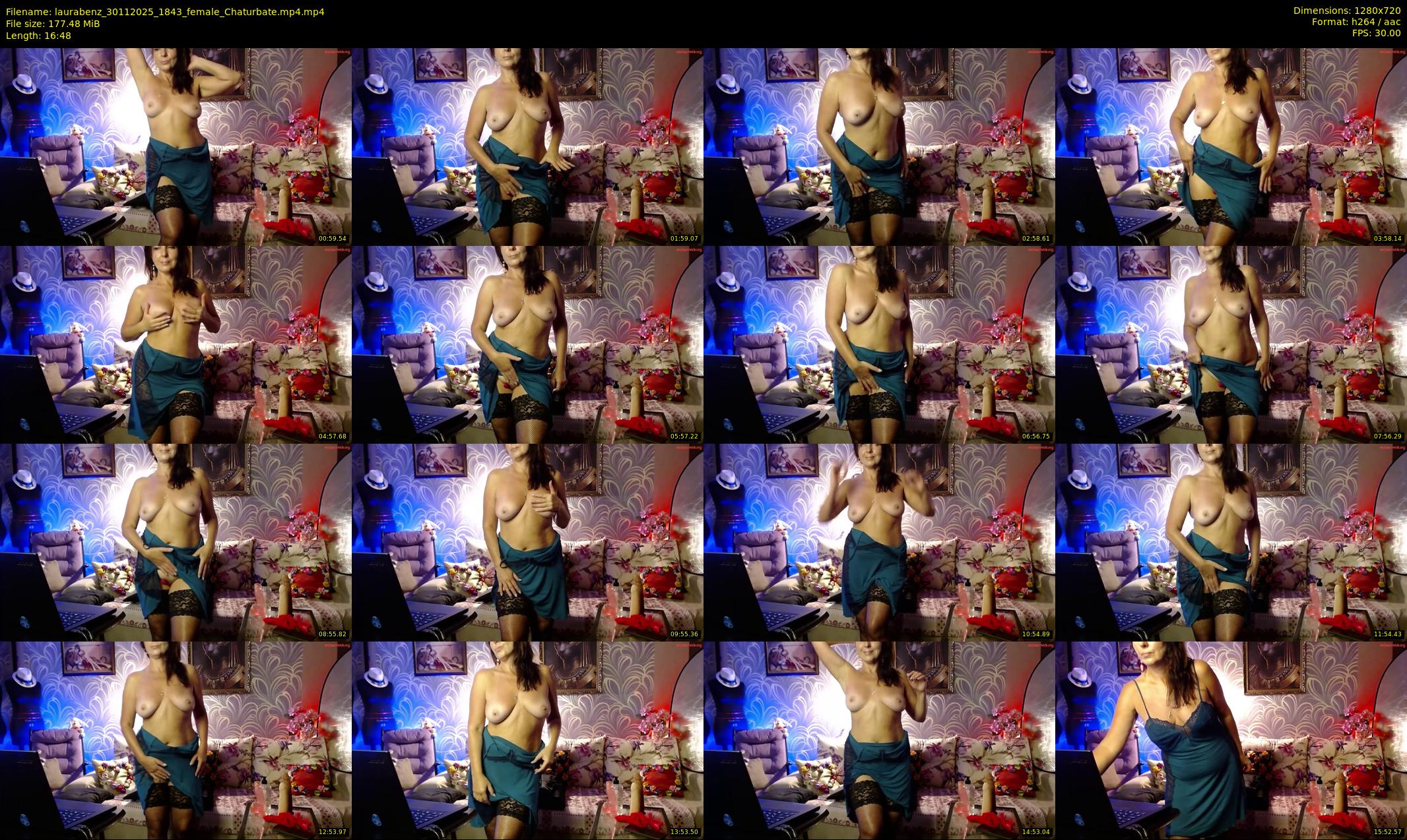 laurabenz — 17 minute Chaturbate female cam show recording, 720p, Nov 30, 2025