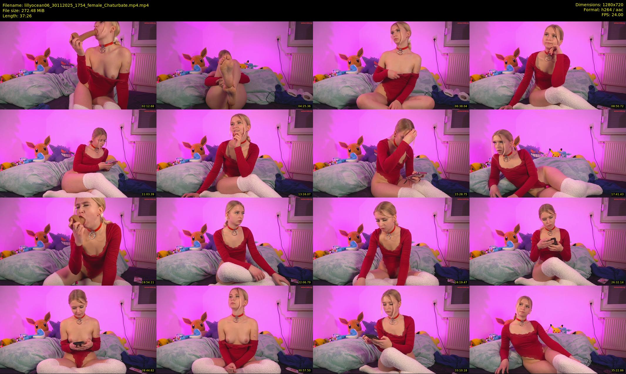 lillyocean06 — 38 minute Chaturbate female cam show recording, 720p, Nov 30, 2025